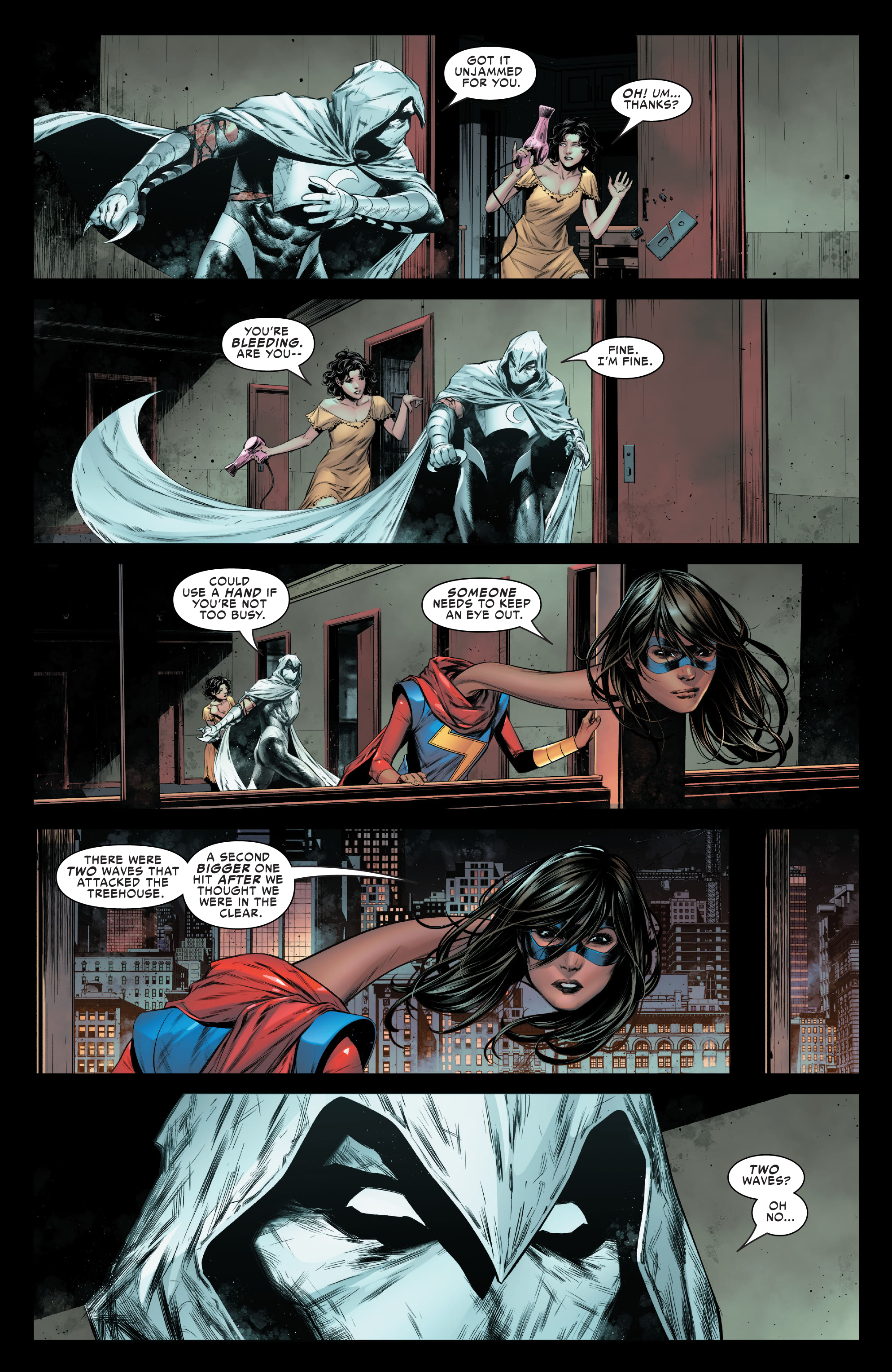 Read online Ms. Marvel & Moon Knight comic -  Issue #1 - 17