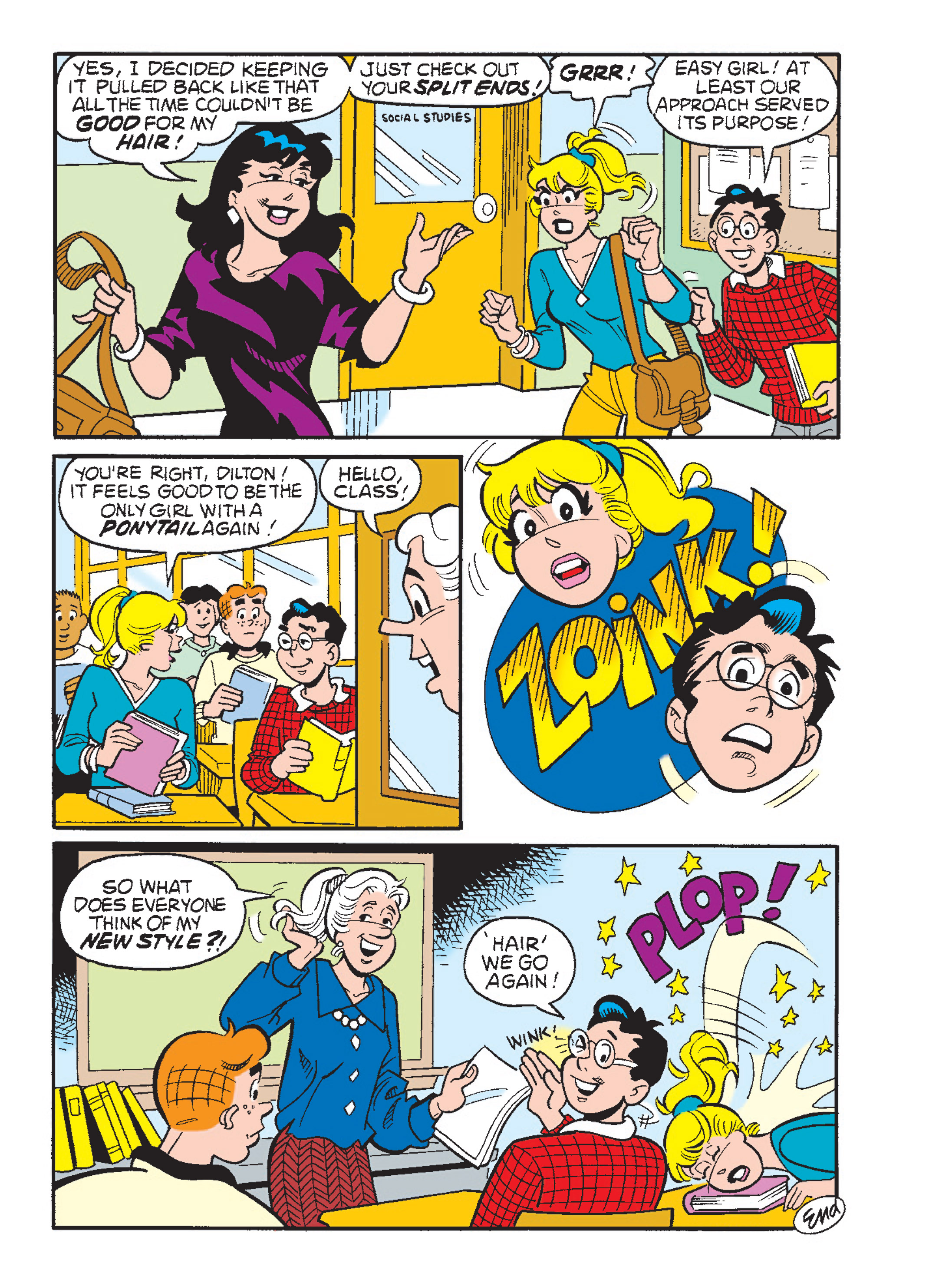 Read online Betty & Veronica Friends Double Digest comic -  Issue #267 - 107
