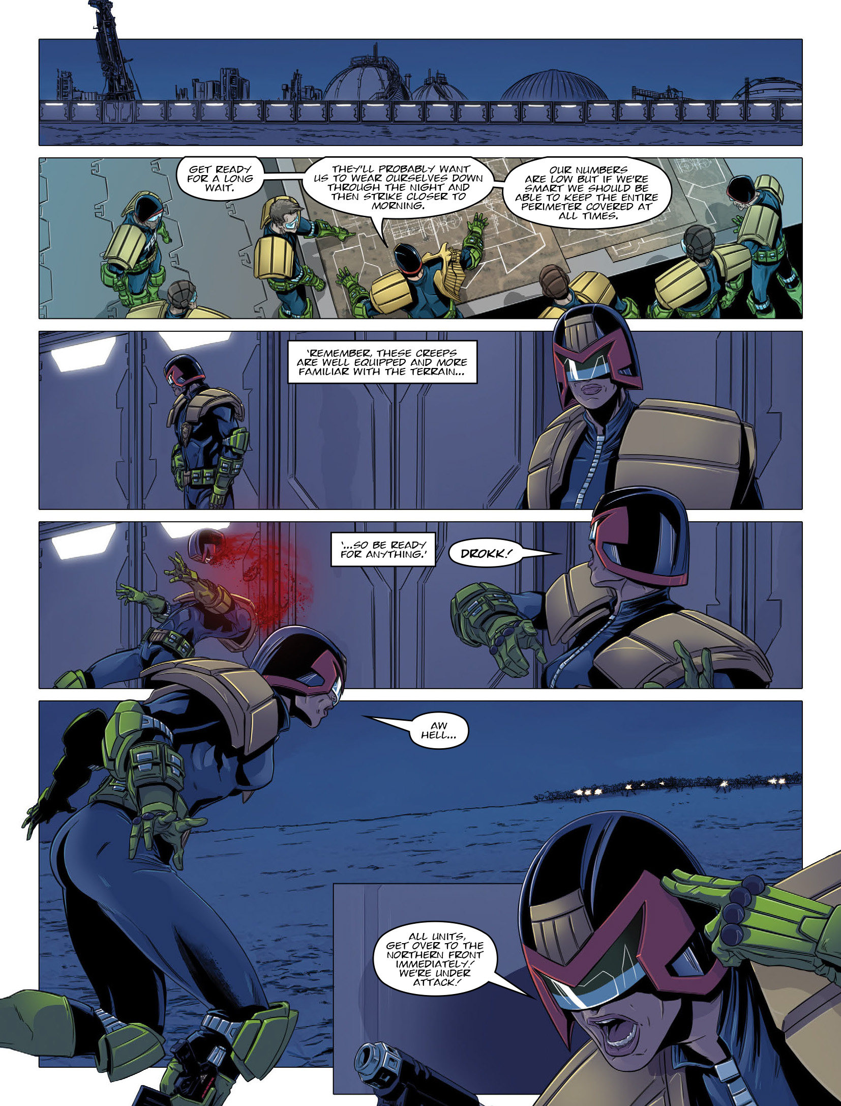 Read online Judge Dredd Megazine (Vol. 5) comic -  Issue #422 - 9