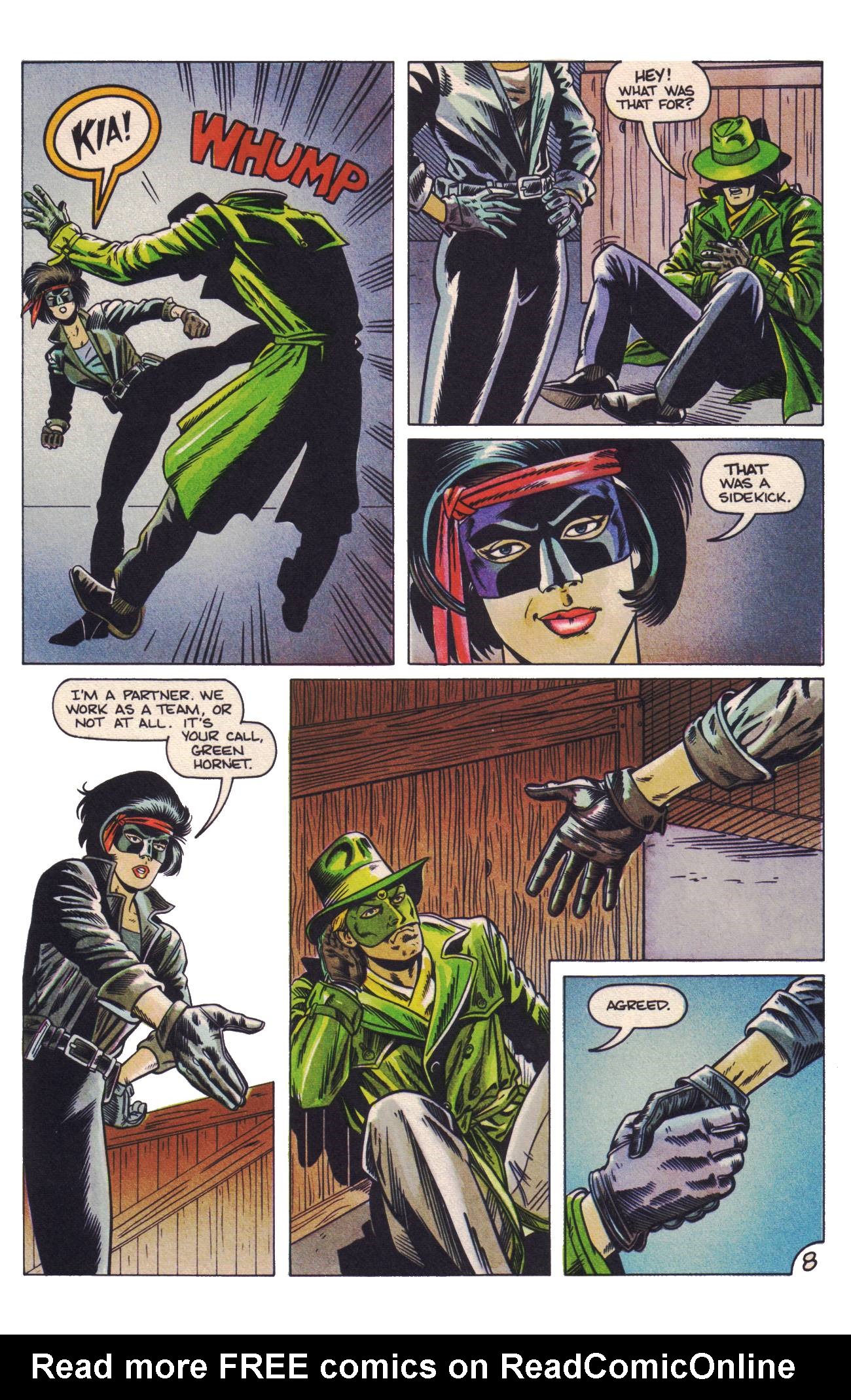 Read online The Green Hornet (1989) comic -  Issue #7 - 9