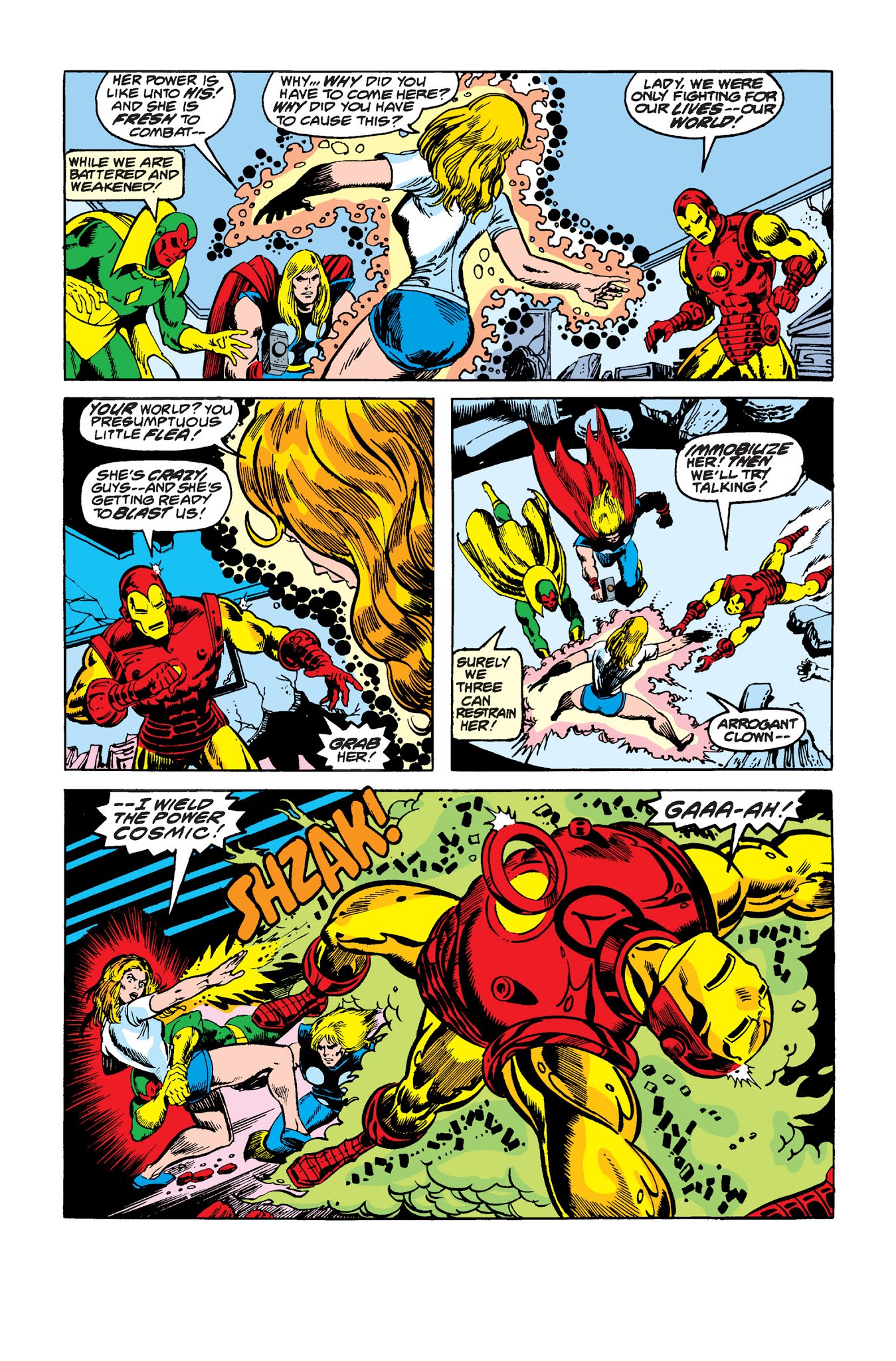 Read online The Avengers (1963) comic -  Issue # _TPB The Korvac Saga - 215