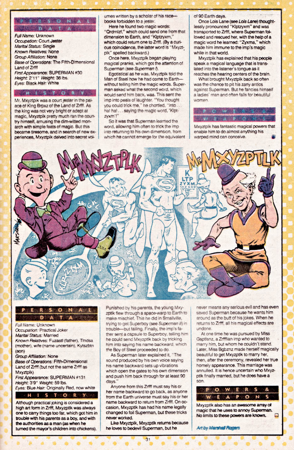 Read online Who's Who: The Definitive Directory of the DC Universe comic -  Issue #15 - 31