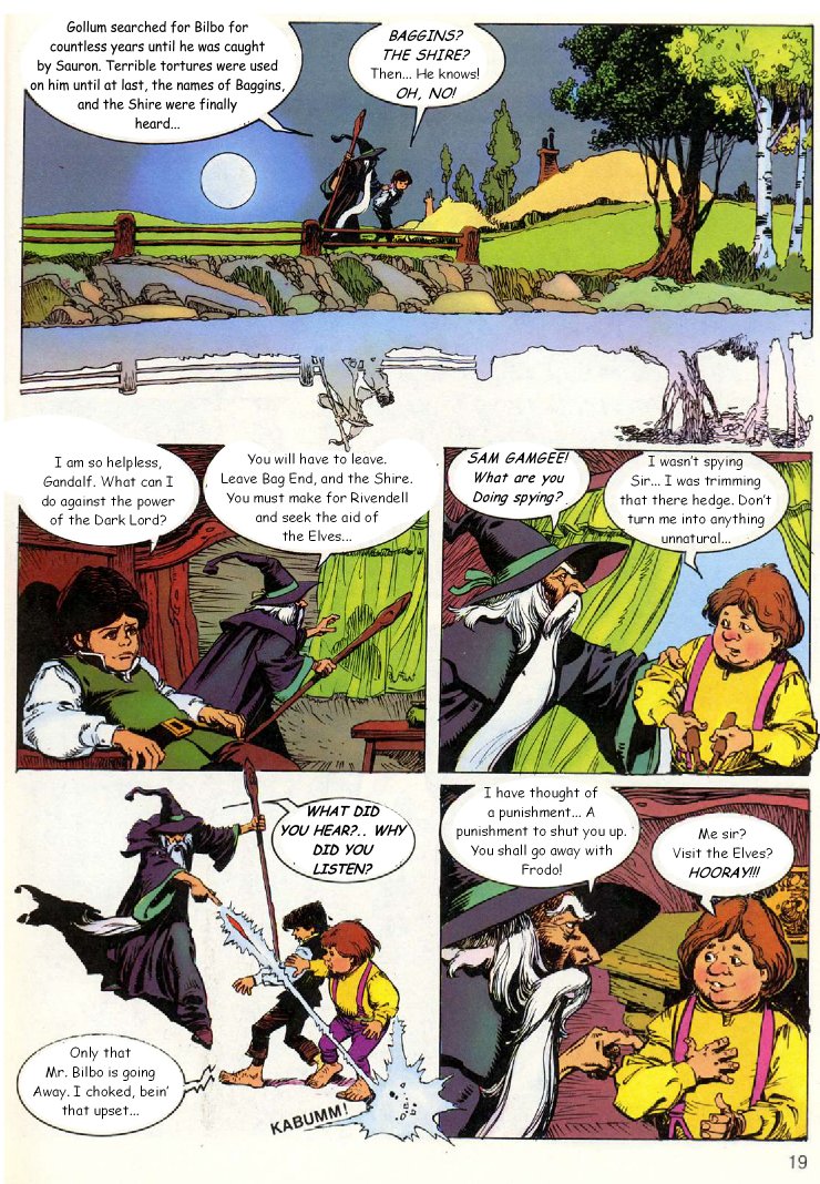 Read online El Señor de los Anillos comic -  Issue #1 - 14
