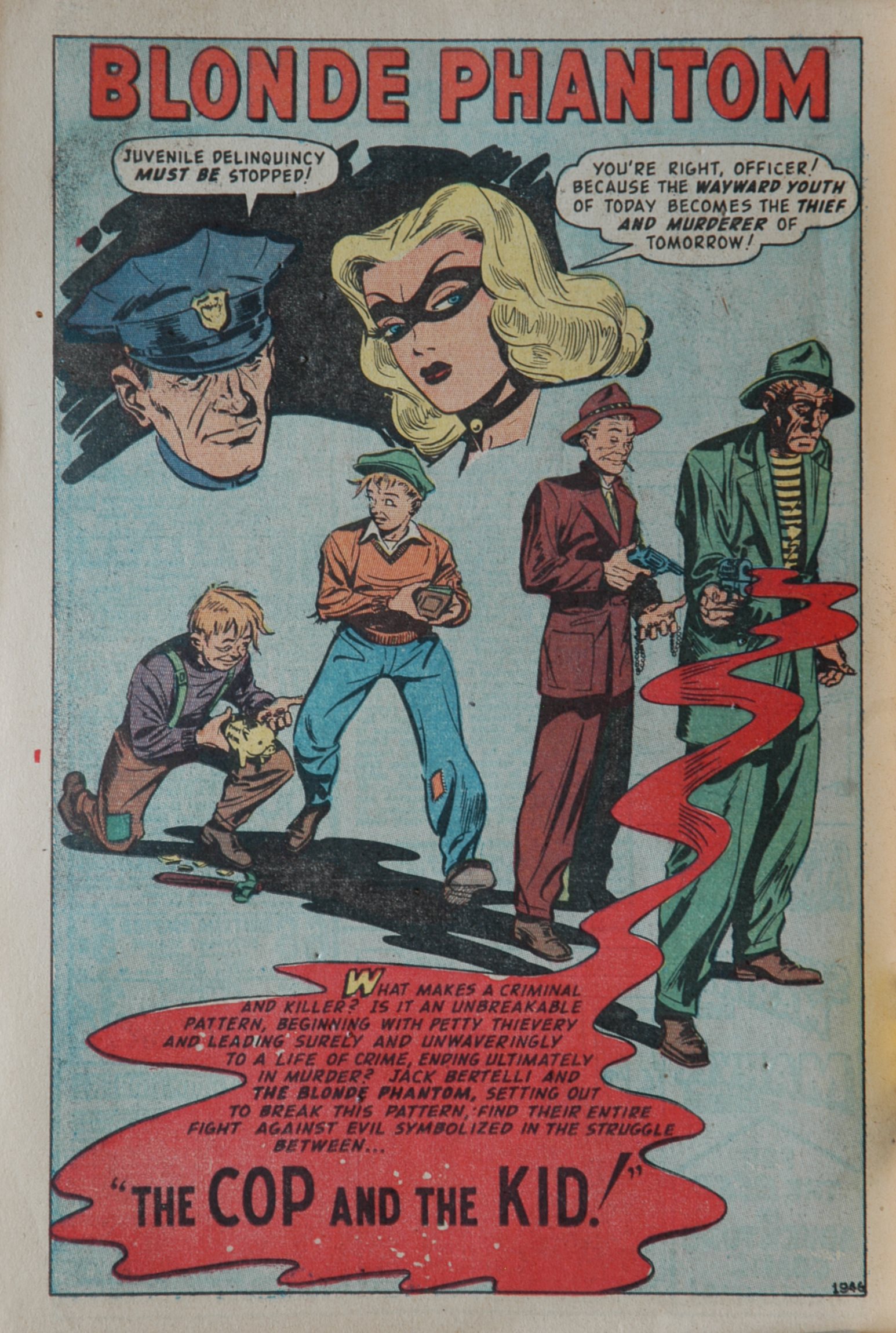 Read online Blonde Phantom Comics comic -  Issue #17 - 26