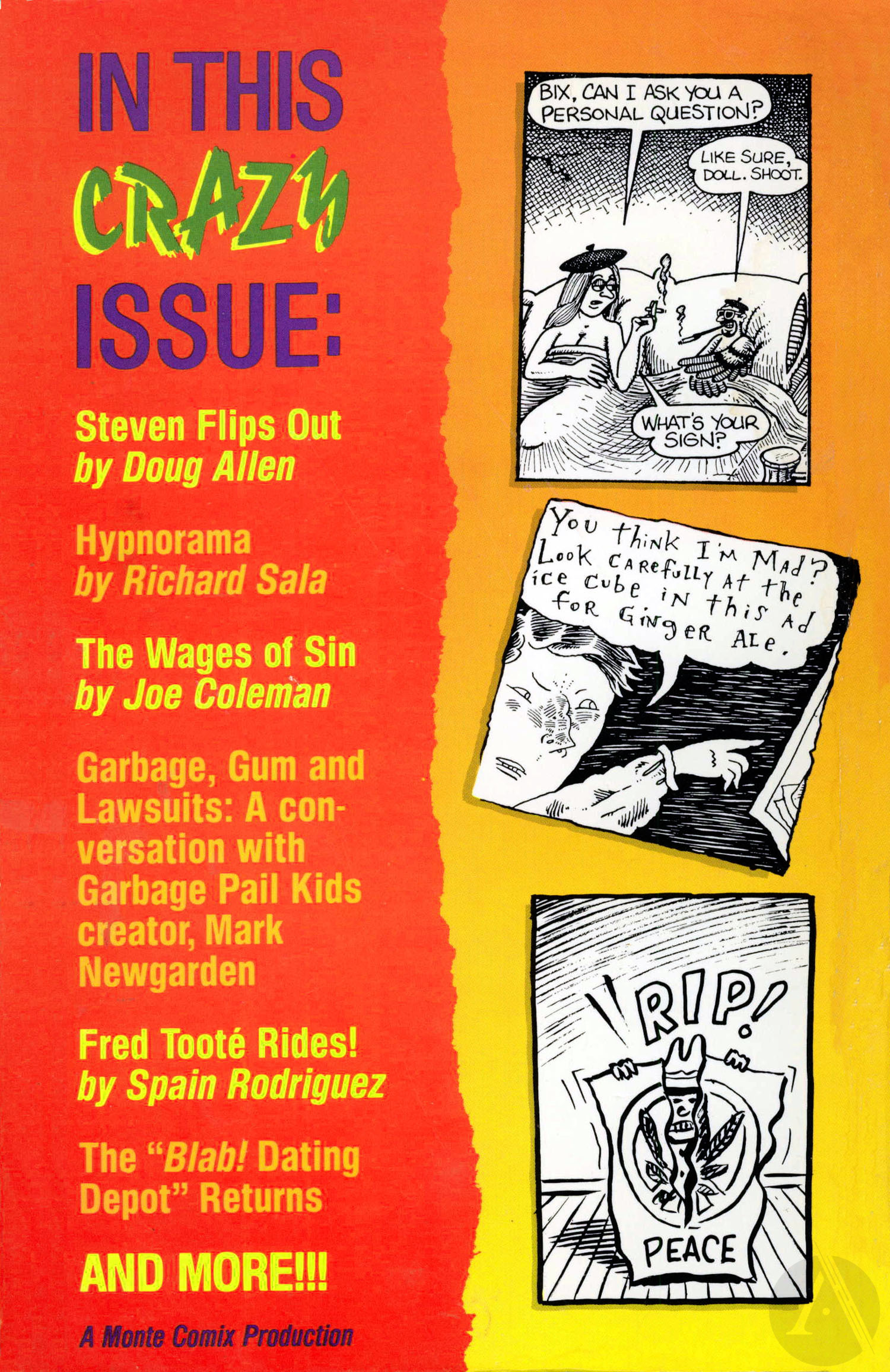 Read online Blab! comic -  Issue #4 - 123