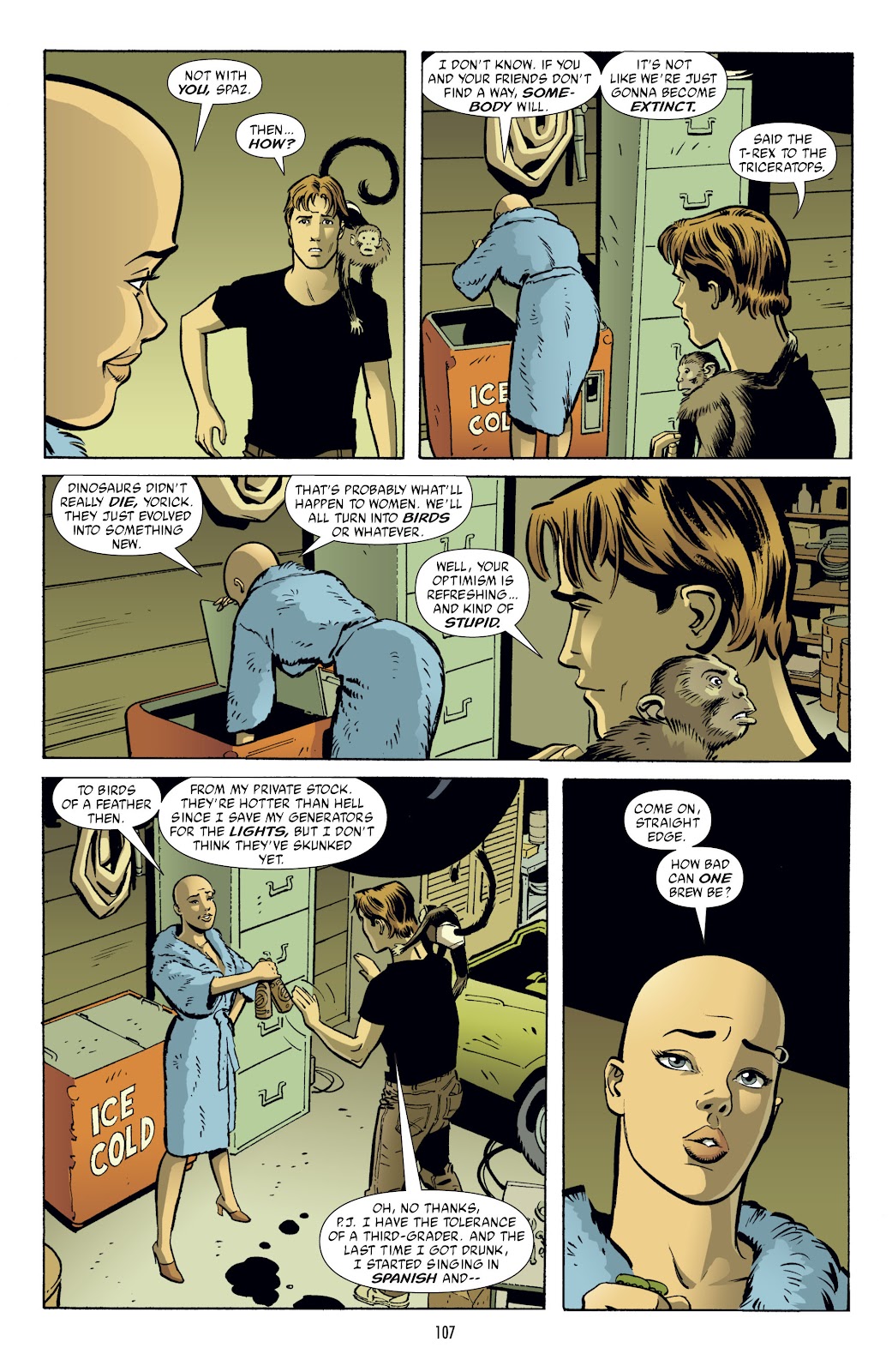 Y: The Last Man (2002) issue TPB 4 - Page 107