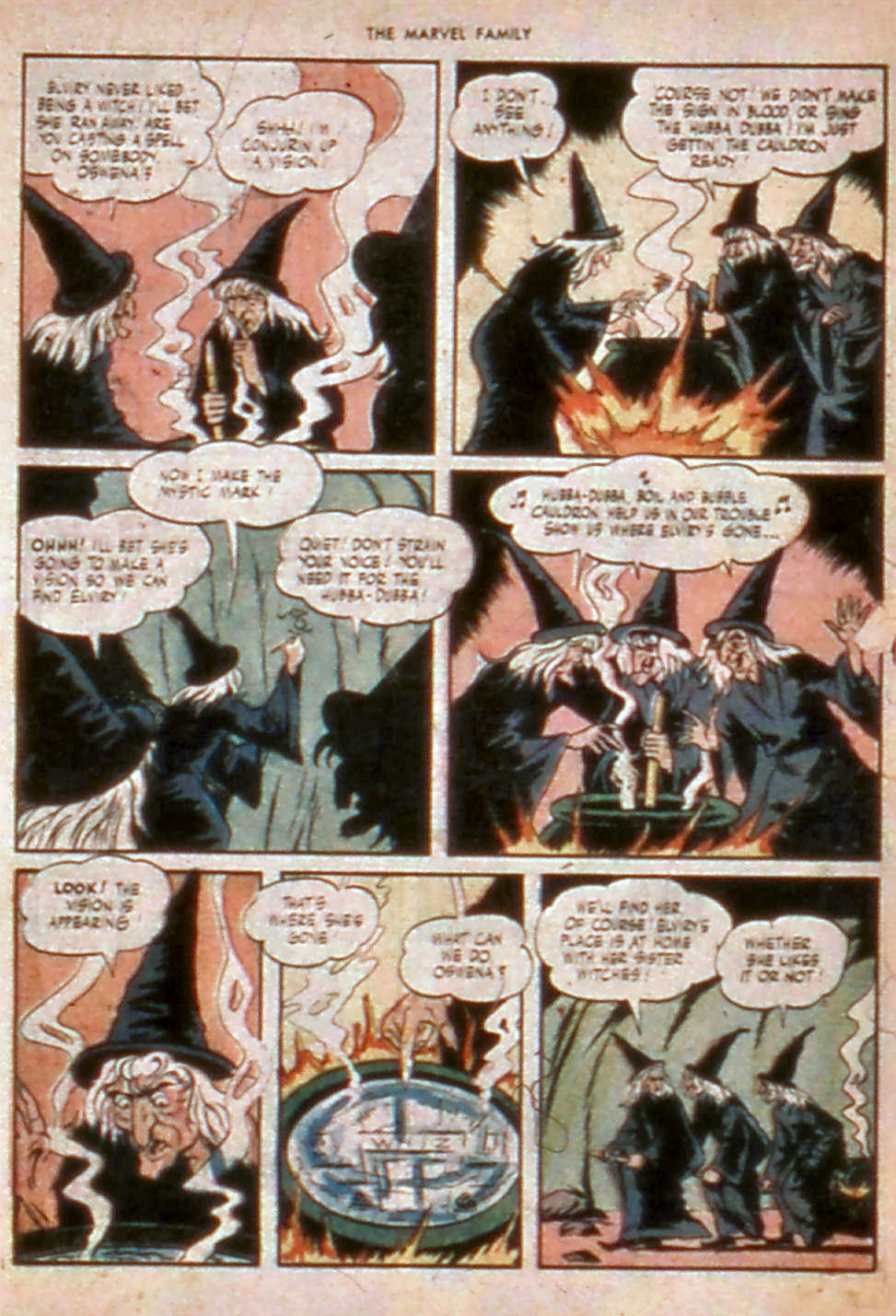 Read online The Marvel Family comic -  Issue #4 - 5