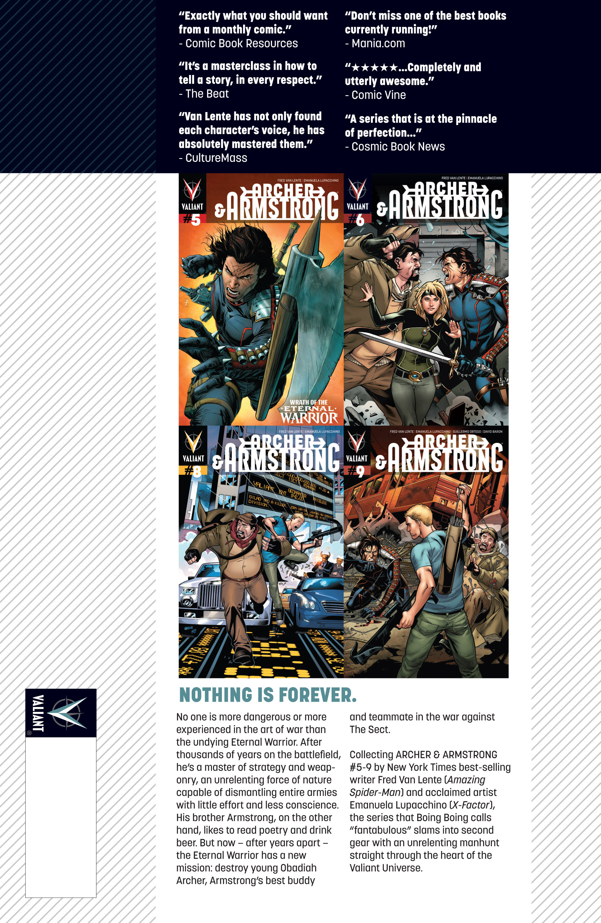 Read online Archer and Armstrong comic -  Issue #Archer and Armstrong _TPB 2 - 125