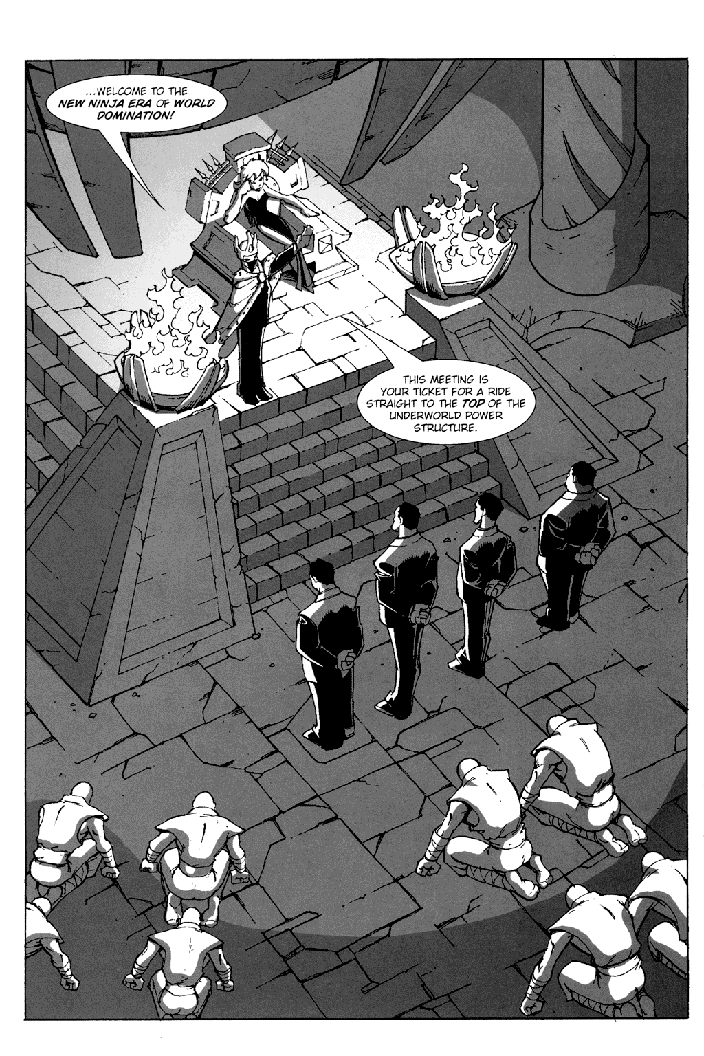 Read online Gold Digger: Throne of Shadows comic -  Issue #4 - 4