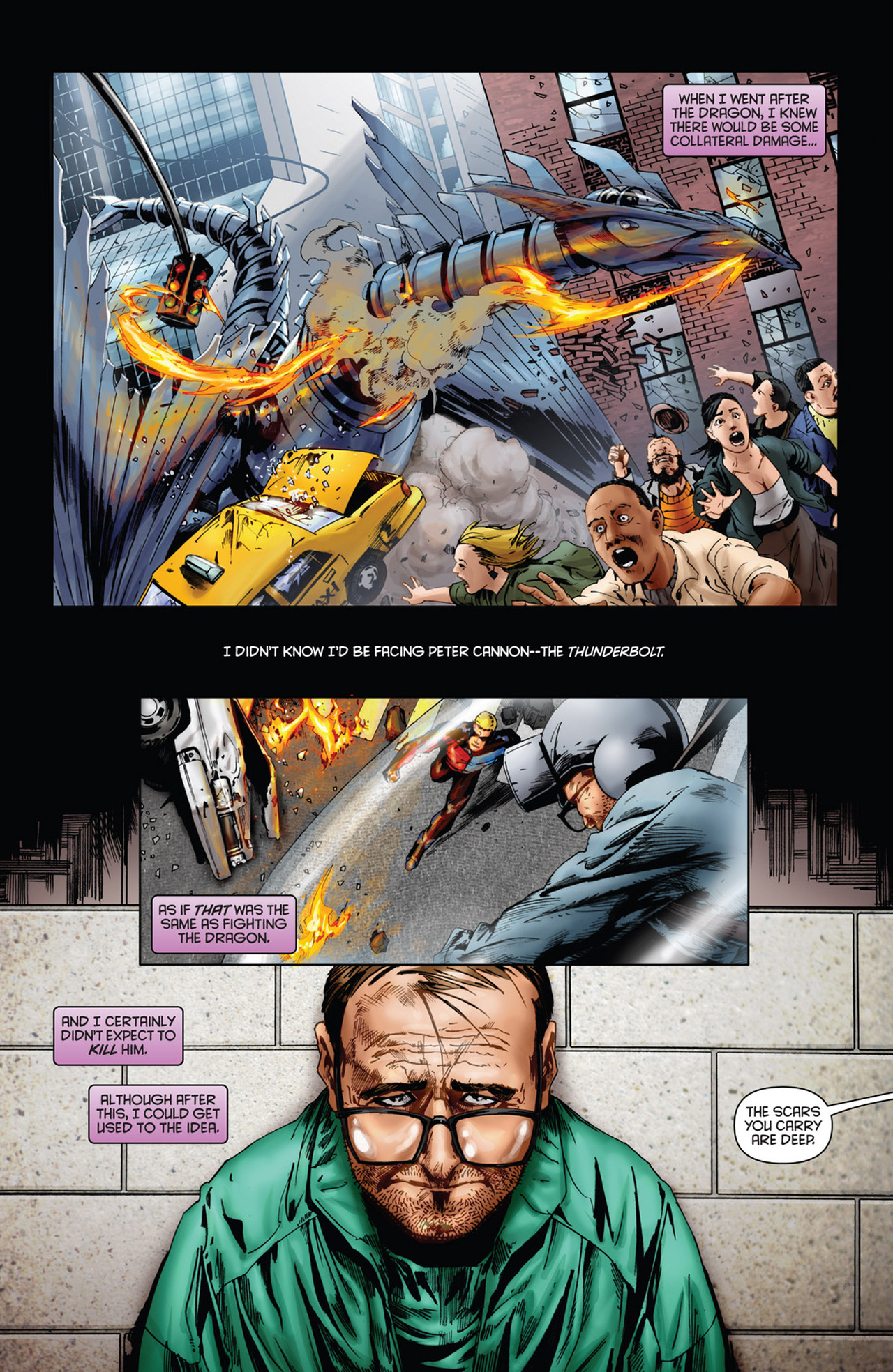 Read online Peter Cannon: Thunderbolt comic -  Issue #6 - 5