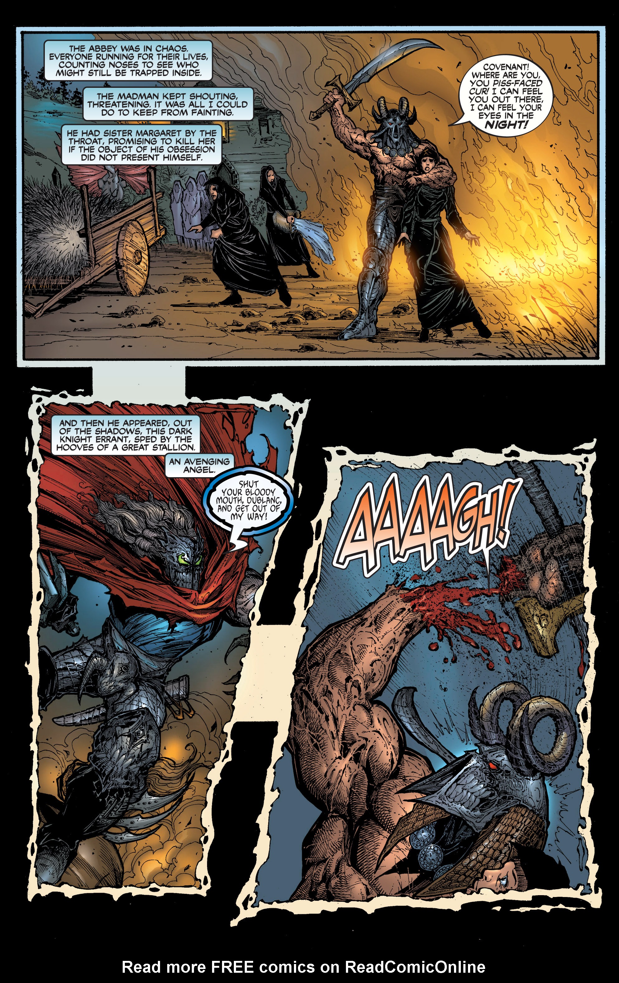 Read online Spawn: The Dark Ages comic -  Issue #8 - 17