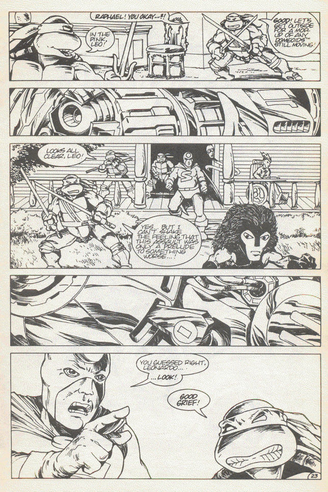 Read online Teenage Mutant Ninja Turtles (1984) comic -  Issue #15 - 26