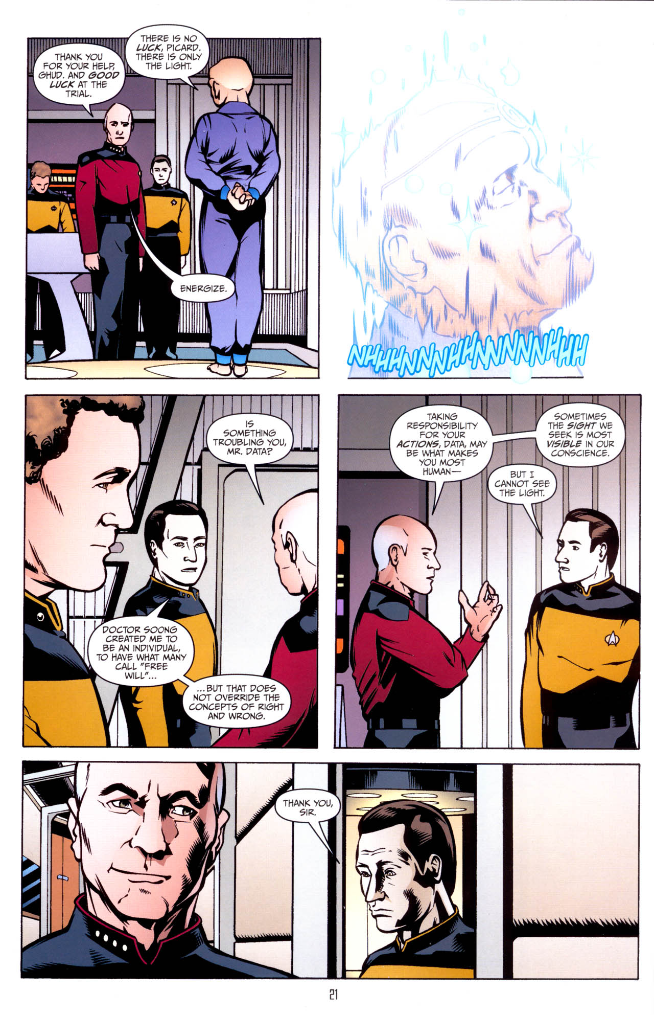 Read online Star Trek: The Next Generation: The Space Between comic -  Issue #4 - 23