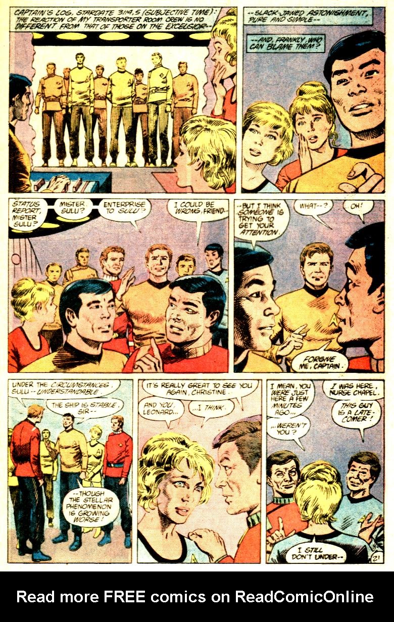 Read online Star Trek (1984) comic -  Issue #33 - 21