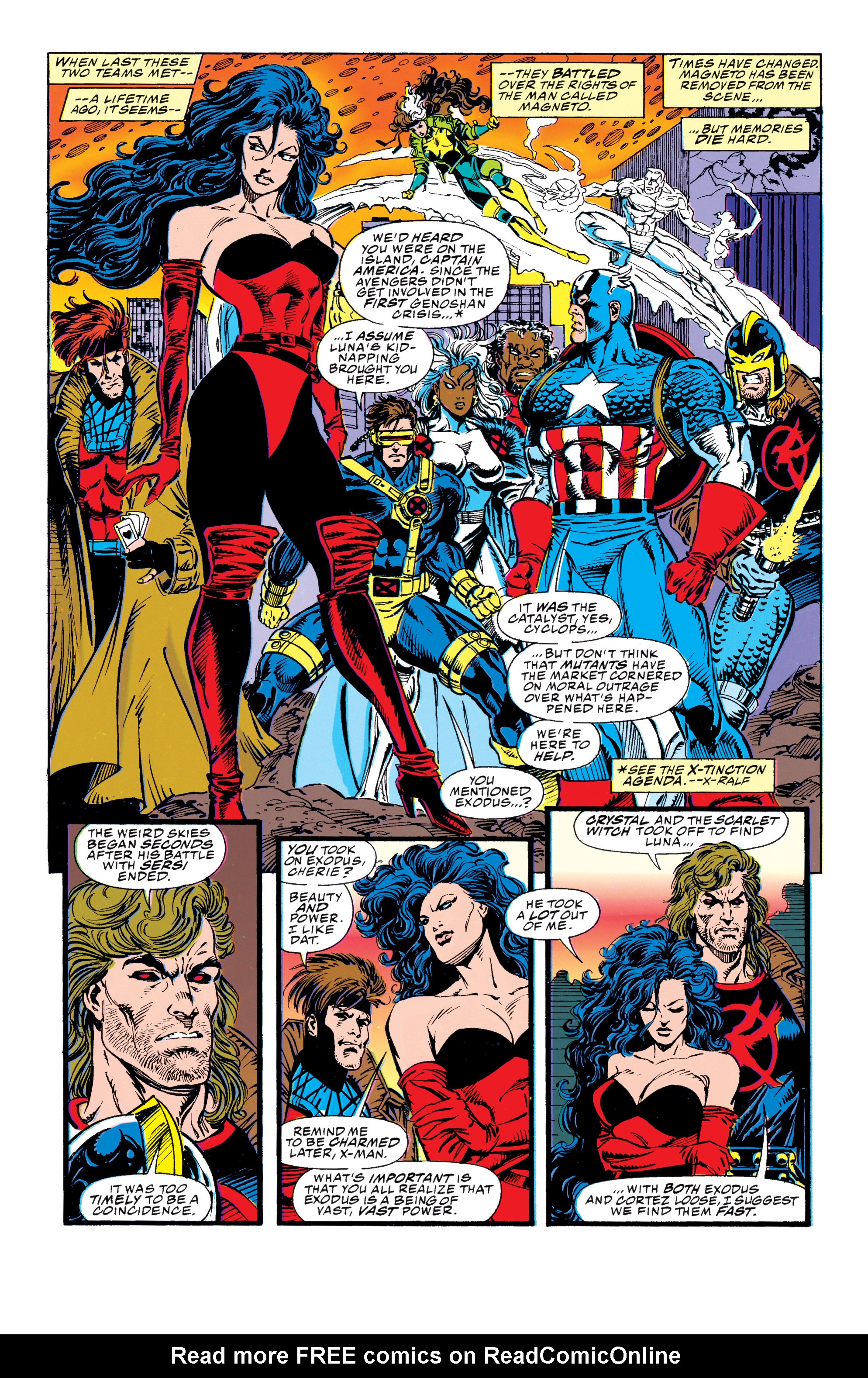Read online Avengers: Avengers/X-Men - Bloodties comic -  Issue # TPB (Part 1) - 96