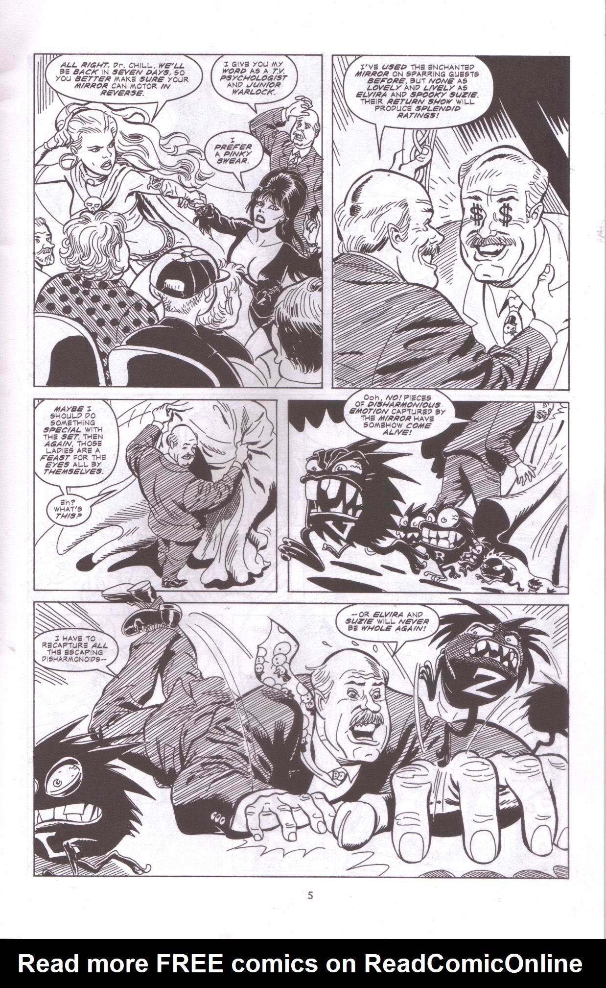Read online Elvira, Mistress of the Dark comic -  Issue #159 - 7