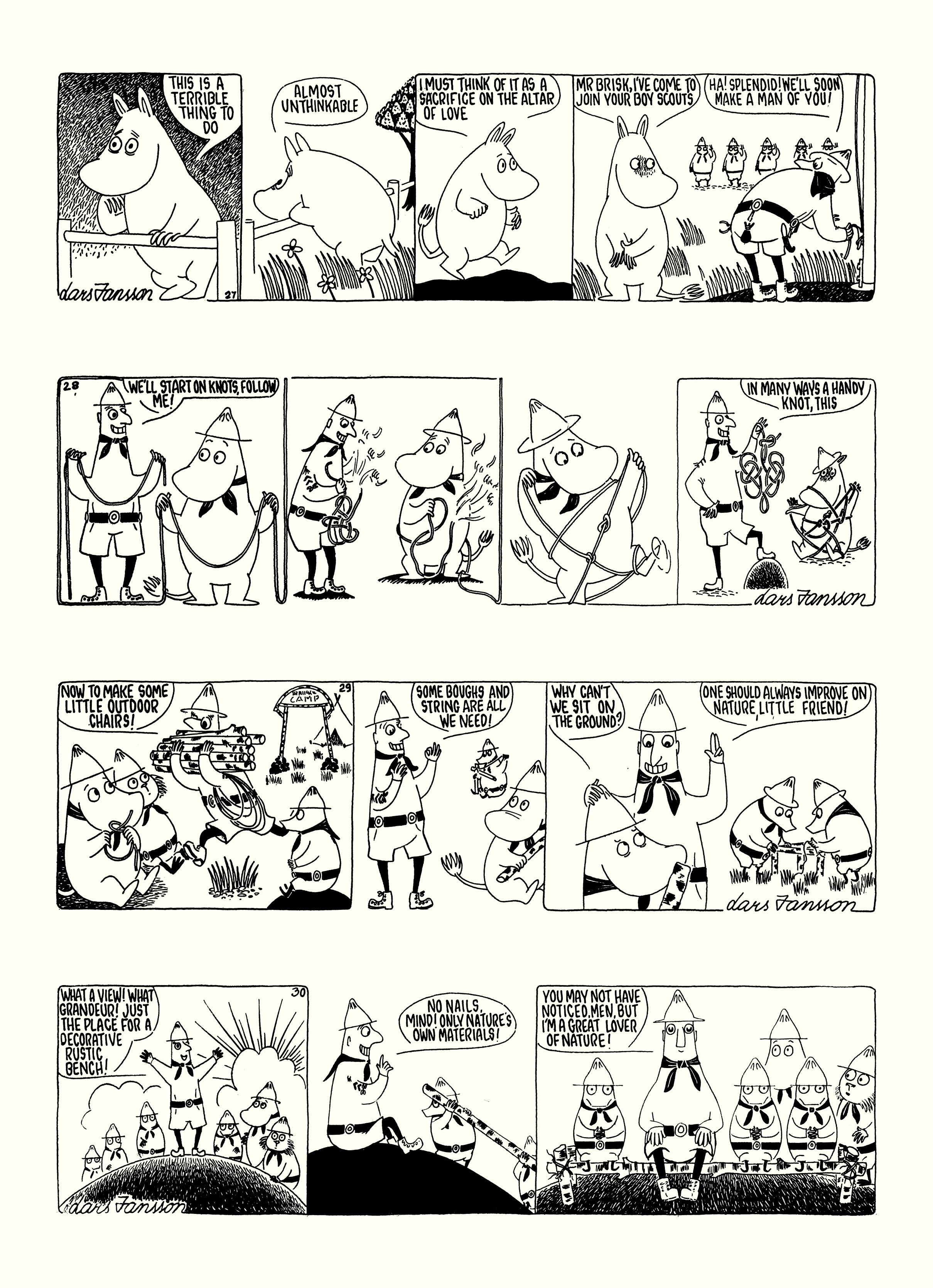 Read online Moomin: The Complete Lars Jansson Comic Strip comic -  Issue # TPB 7 - 34