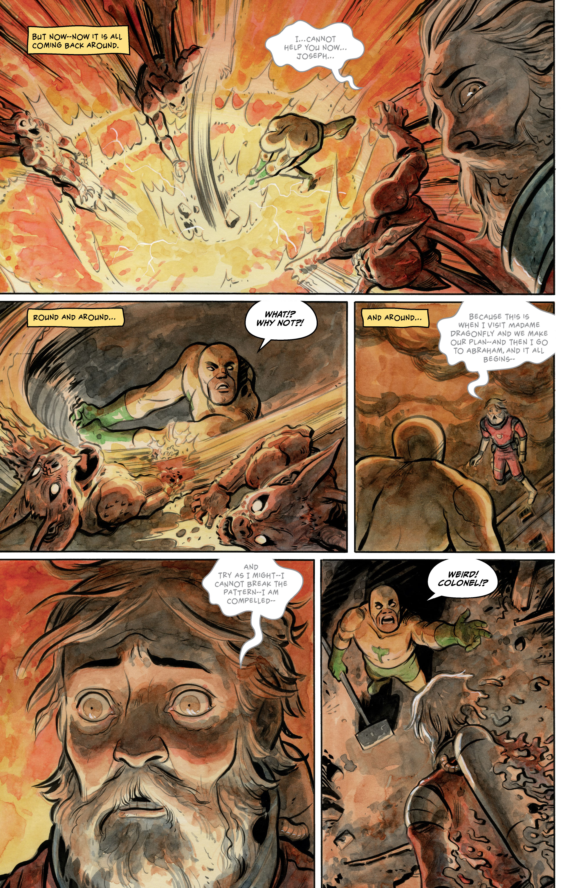 Read online Colonel Weird: Cosmagog comic -  Issue #3 - 4
