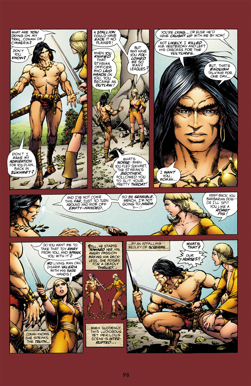 Read online The Chronicles of Conan comic -  Issue # TPB 4 (Part 1) - 99