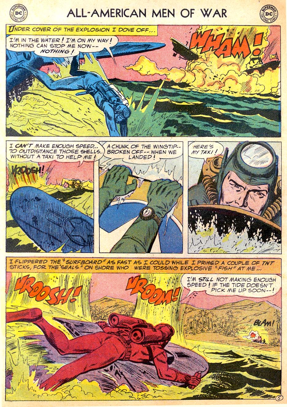 Read online All-American Men of War comic -  Issue #44 - 7