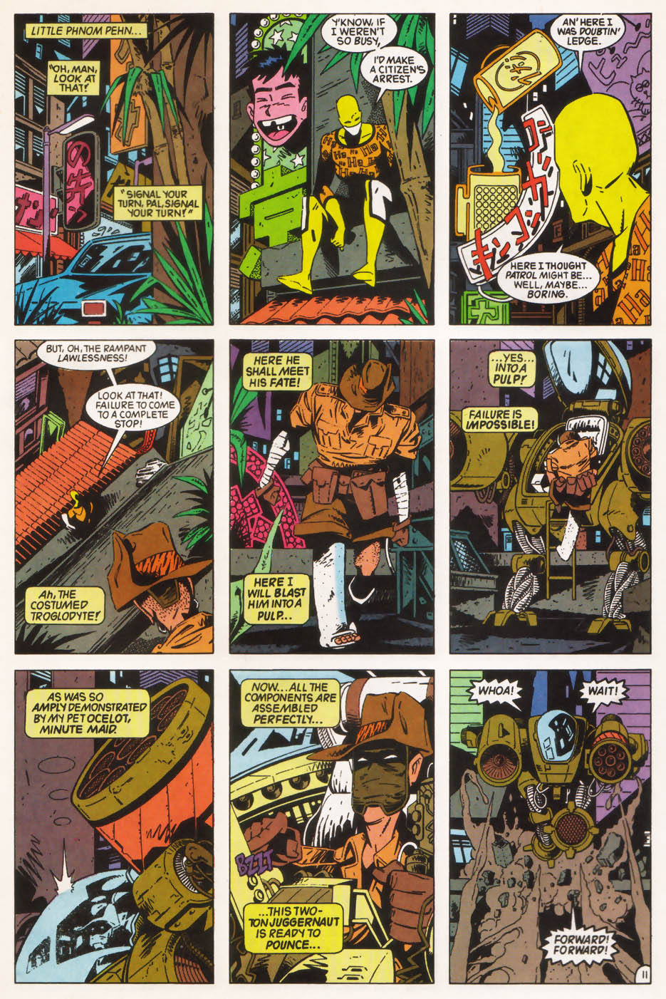 Read online Heckler comic -  Issue #4 - 12