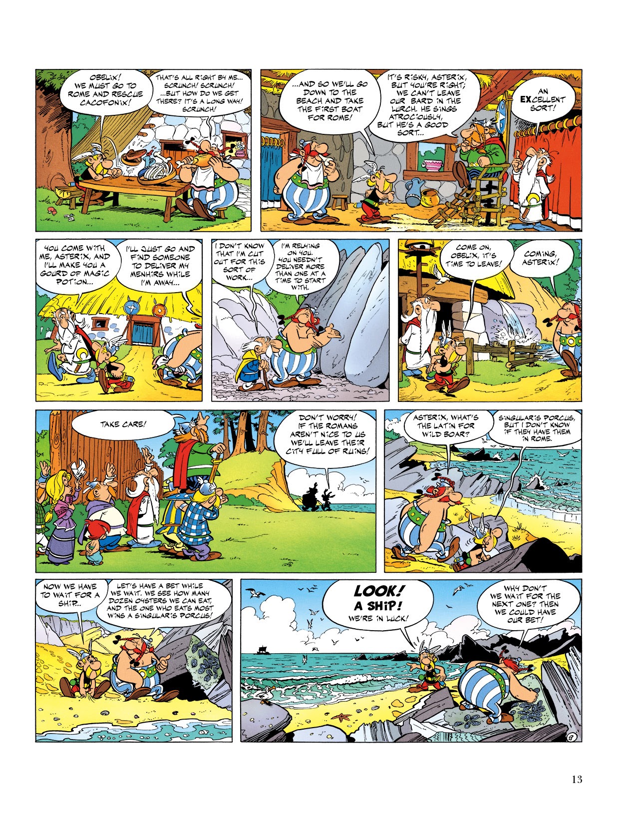 Read online Asterix comic -  Issue #4 - 14