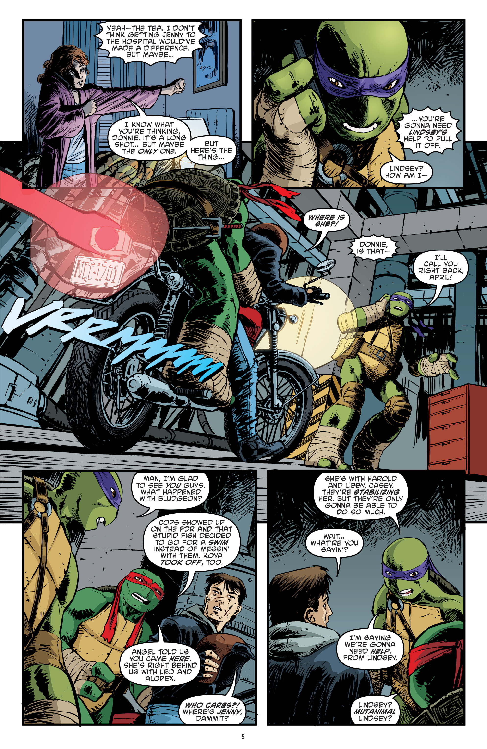 Read online Teenage Mutant Ninja Turtles (2011) comic -  Issue #94 - 7