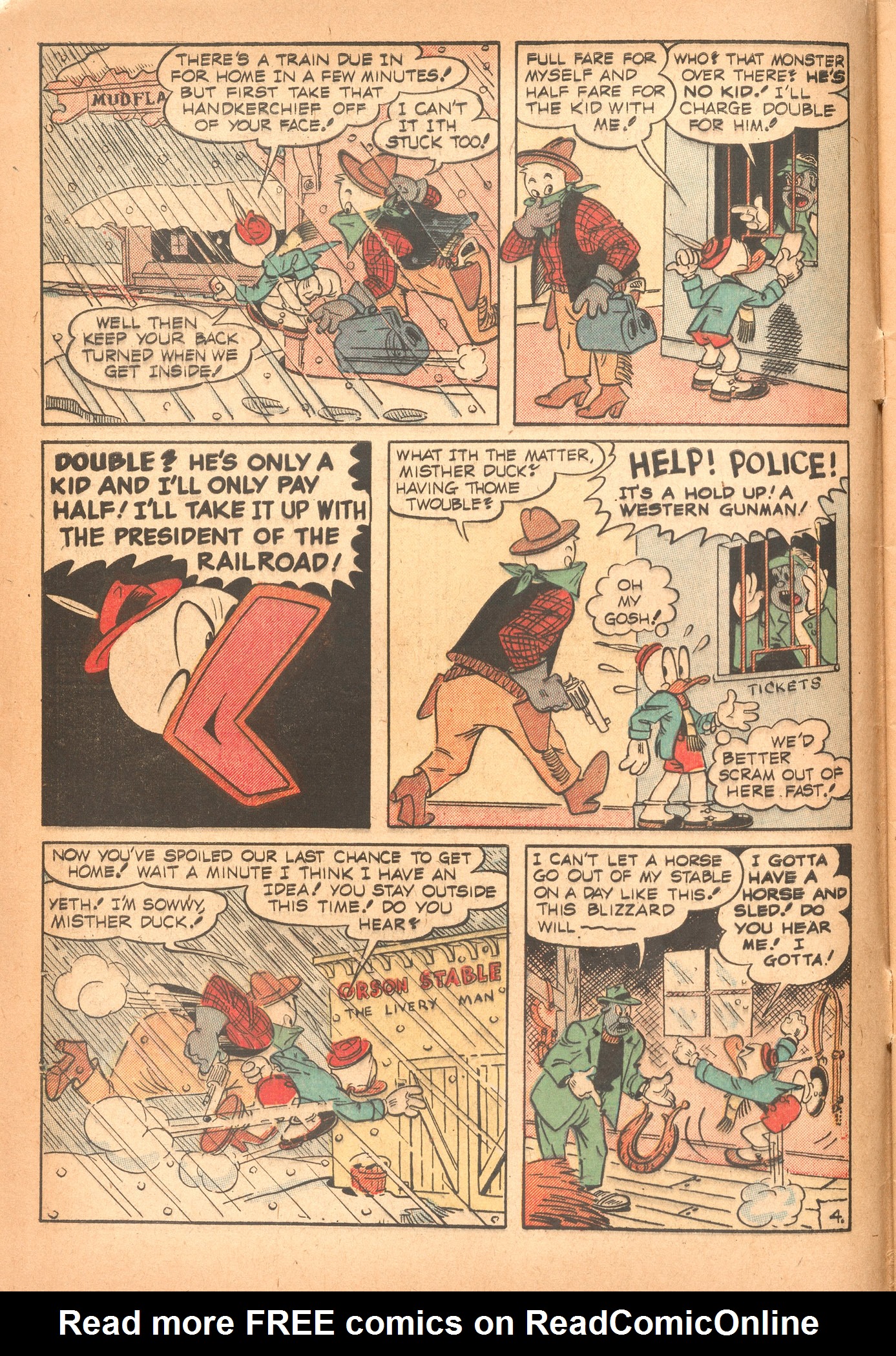 Read online Super Duck Comics comic -  Issue #39 - 6