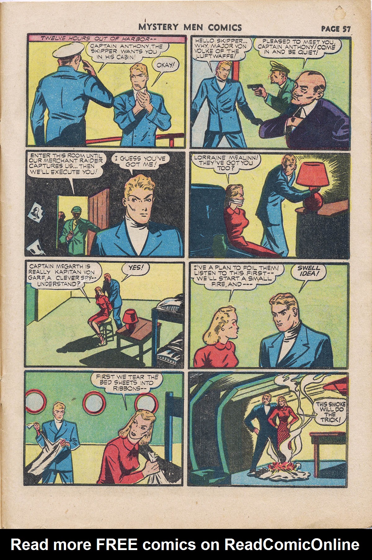 Read online Mystery Men Comics comic -  Issue #22 - 60