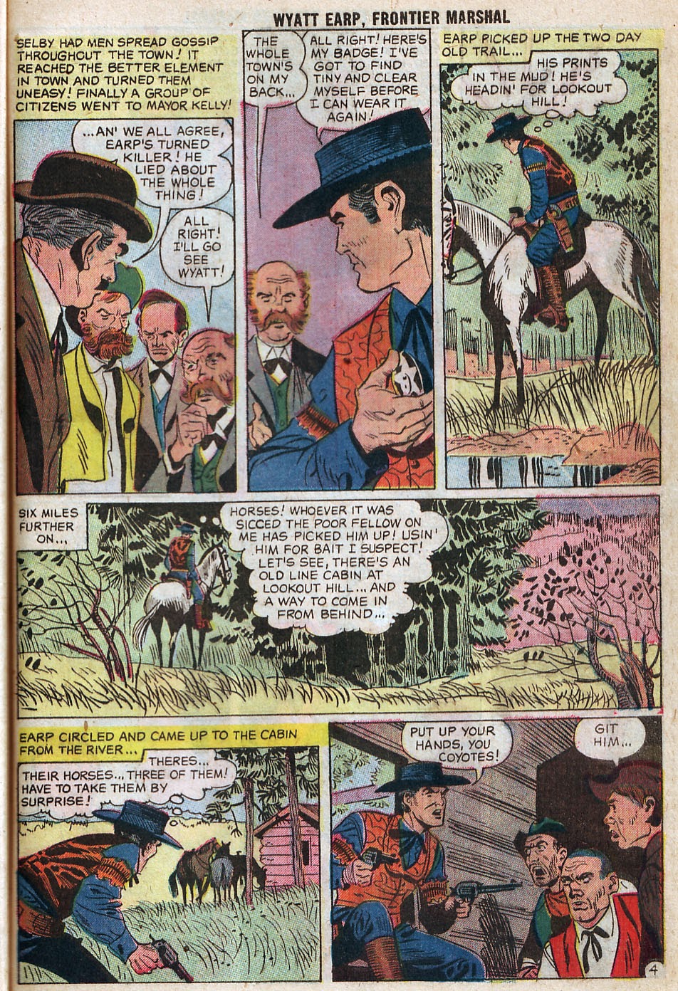 Read online Wyatt Earp Frontier Marshal comic -  Issue #21 - 64