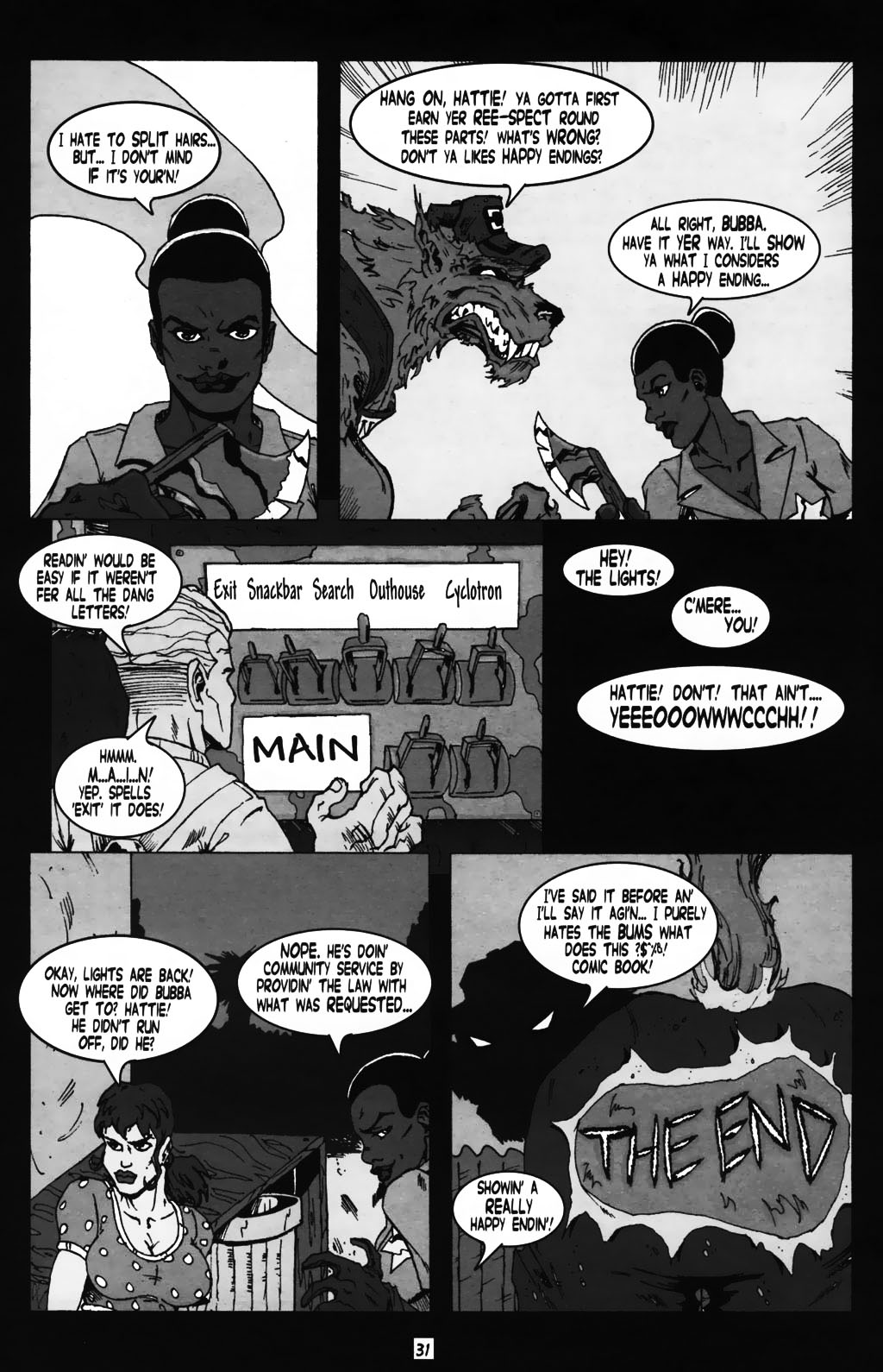 Read online Bubba the Redneck Werewolf comic -  Issue #4 - 33