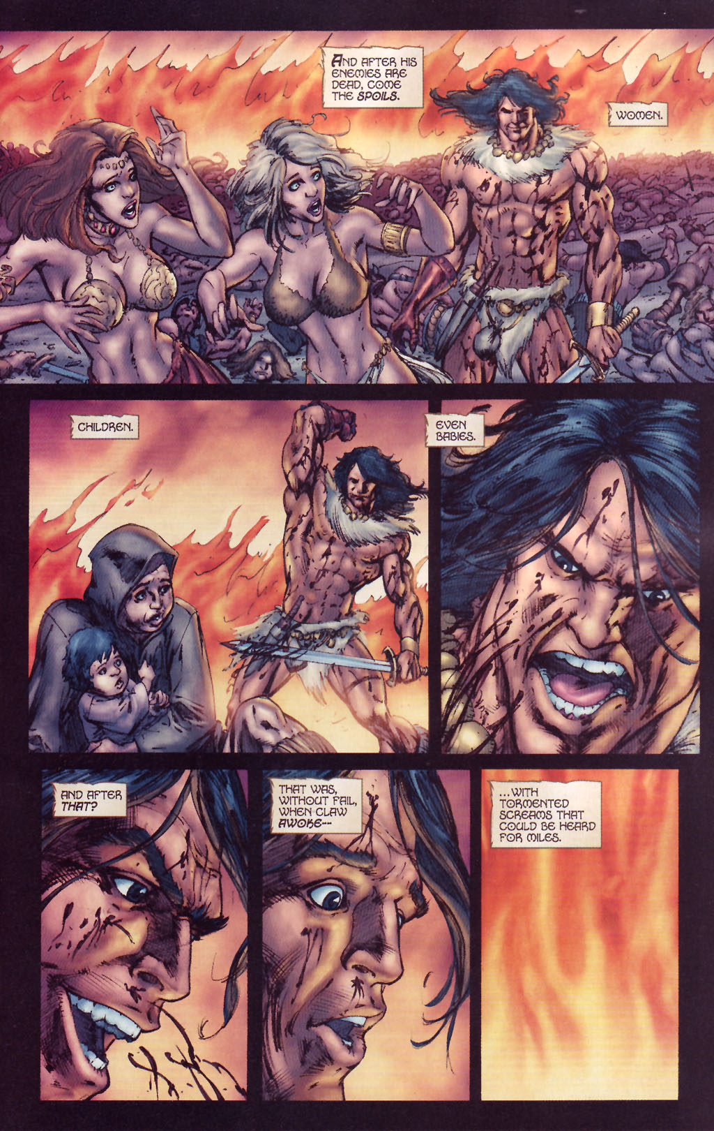 Read online Red Sonja / Claw The Unconquered: Devil's Hands comic -  Issue # TPB - 4