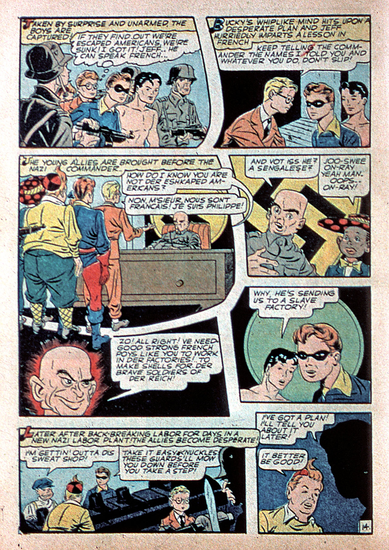 Read online Young Allies Comics comic -  Issue #11 - 77