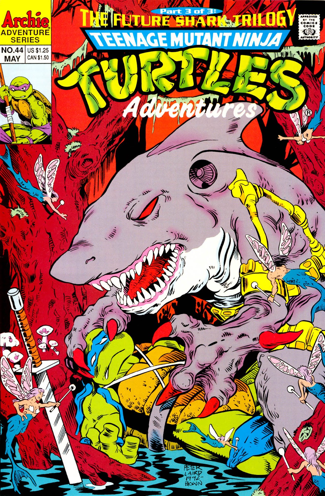 Teenage Mutant Ninja Turtles Adventures (1989) issue 44 - Page 1