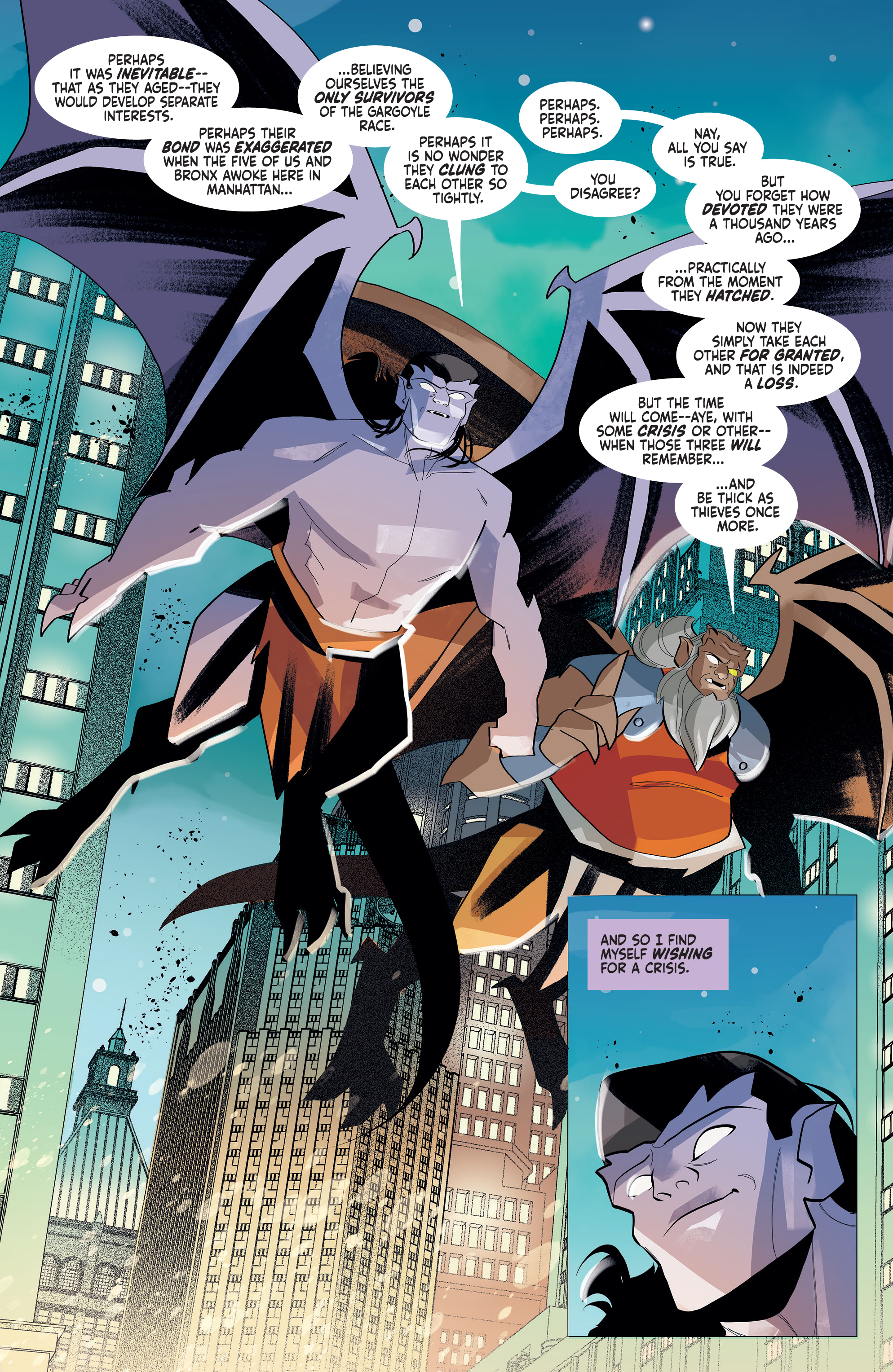 Read online Gargoyles (2022) comic -  Issue #4 - 17