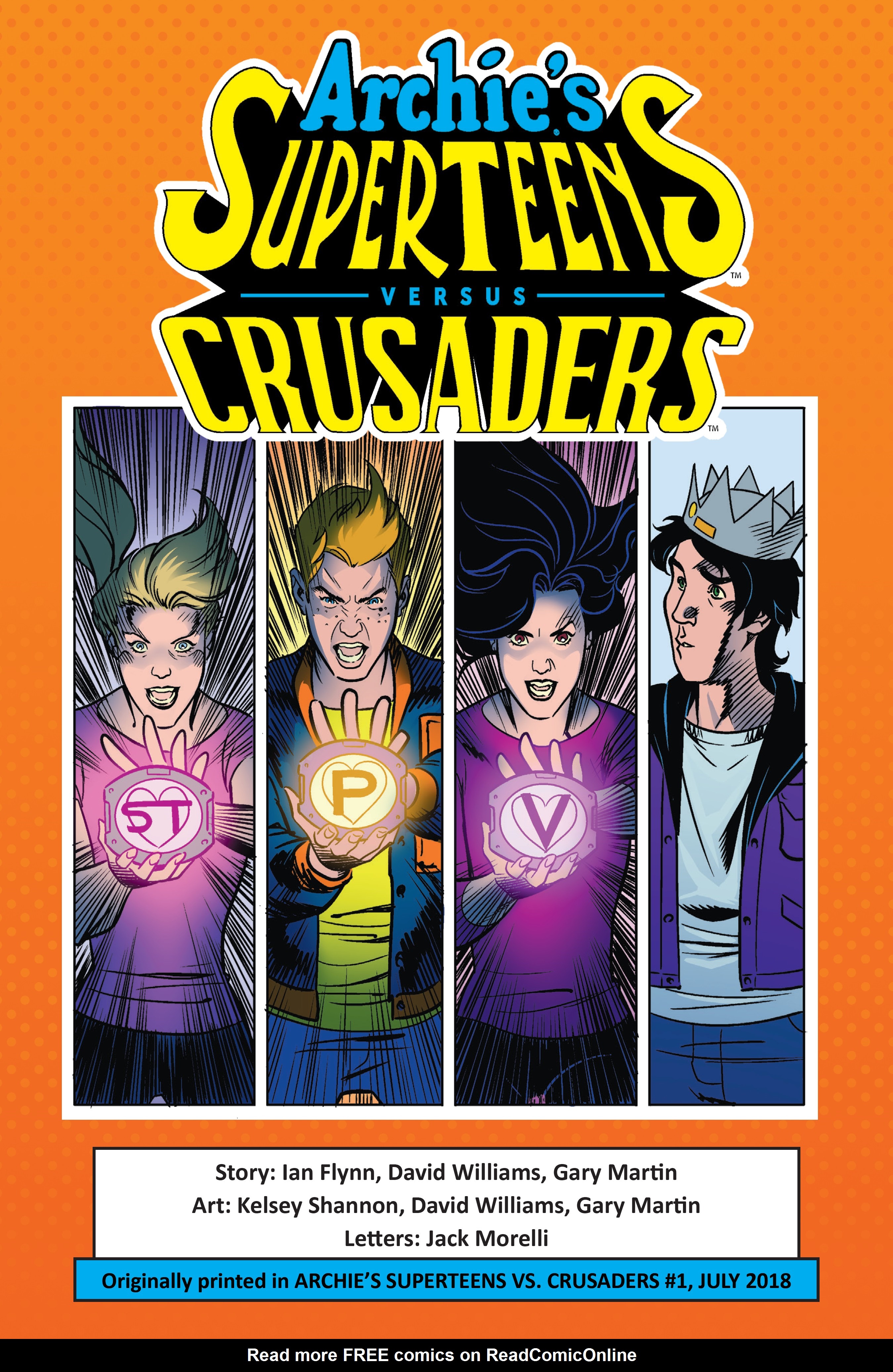 Read online Archie's Superteens comic -  Issue # TPB - 8