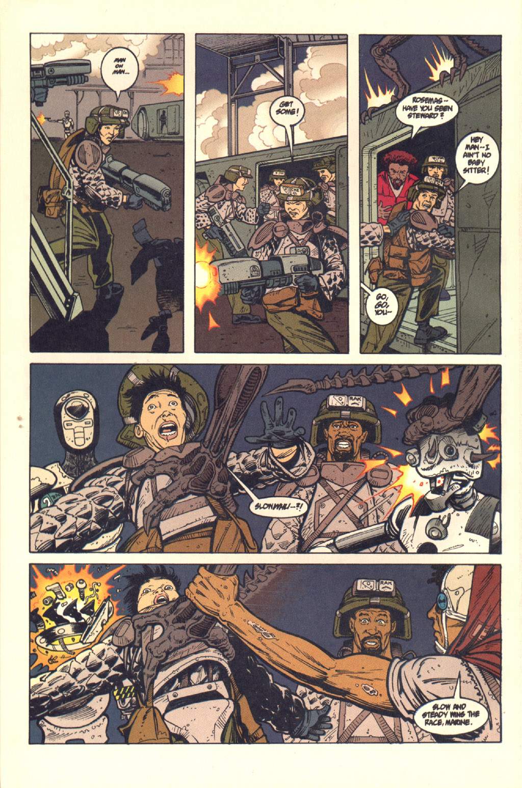 Read online Aliens: Colonial Marines comic -  Issue #7 - 21