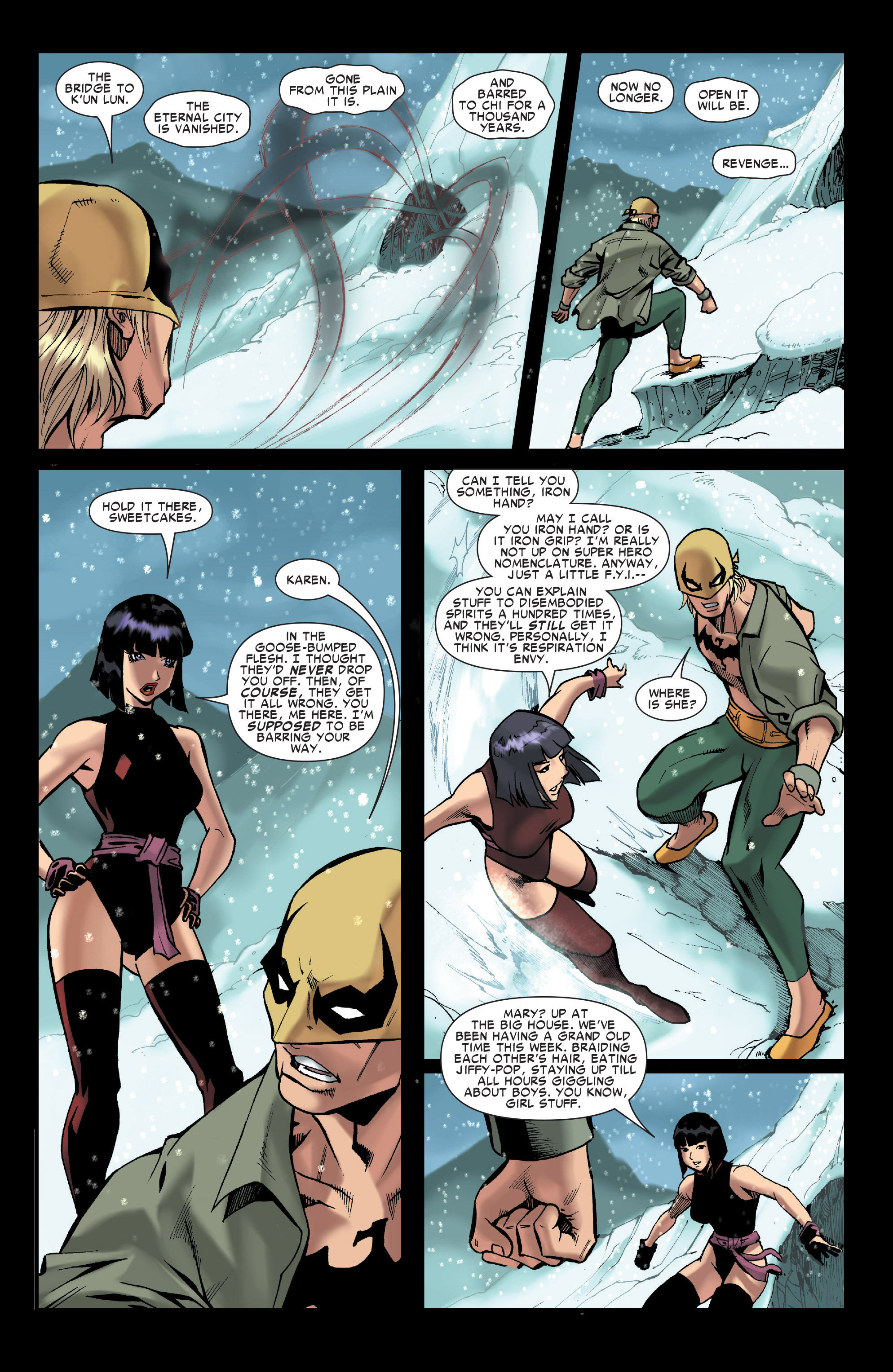 Read online Iron Fist (2004) comic -  Issue #6 - 10