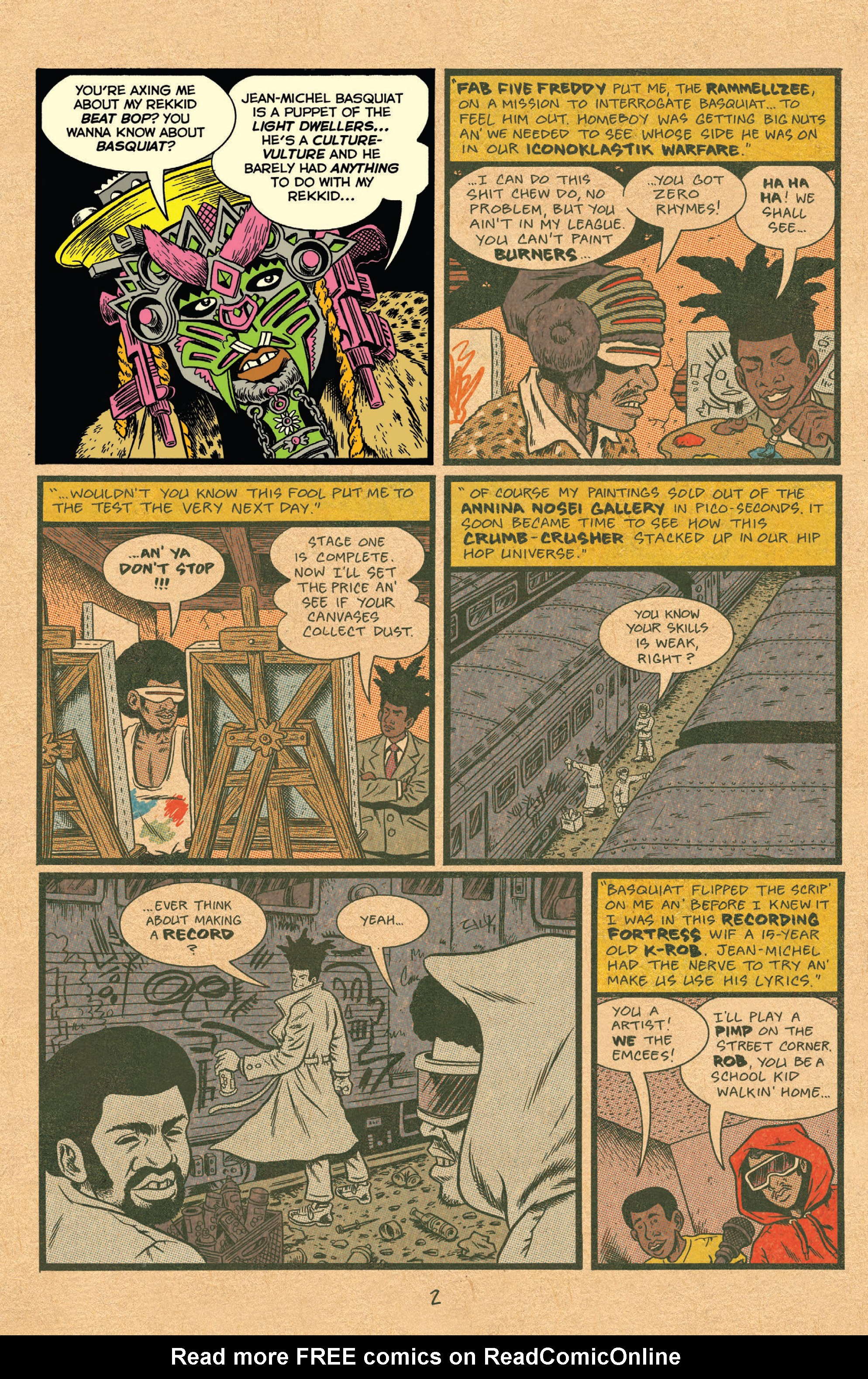 Read online Hip Hop Family Tree (2015) comic -  Issue #8 - 3