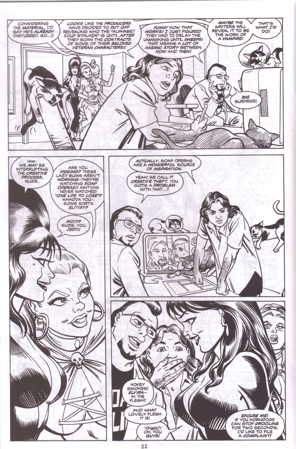 Read online Elvira, Mistress of the Dark comic -  Issue #70 - 19