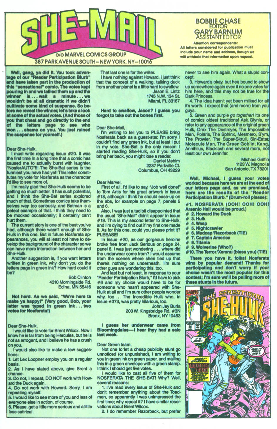 Read online The Sensational She-Hulk comic -  Issue #23 - 25
