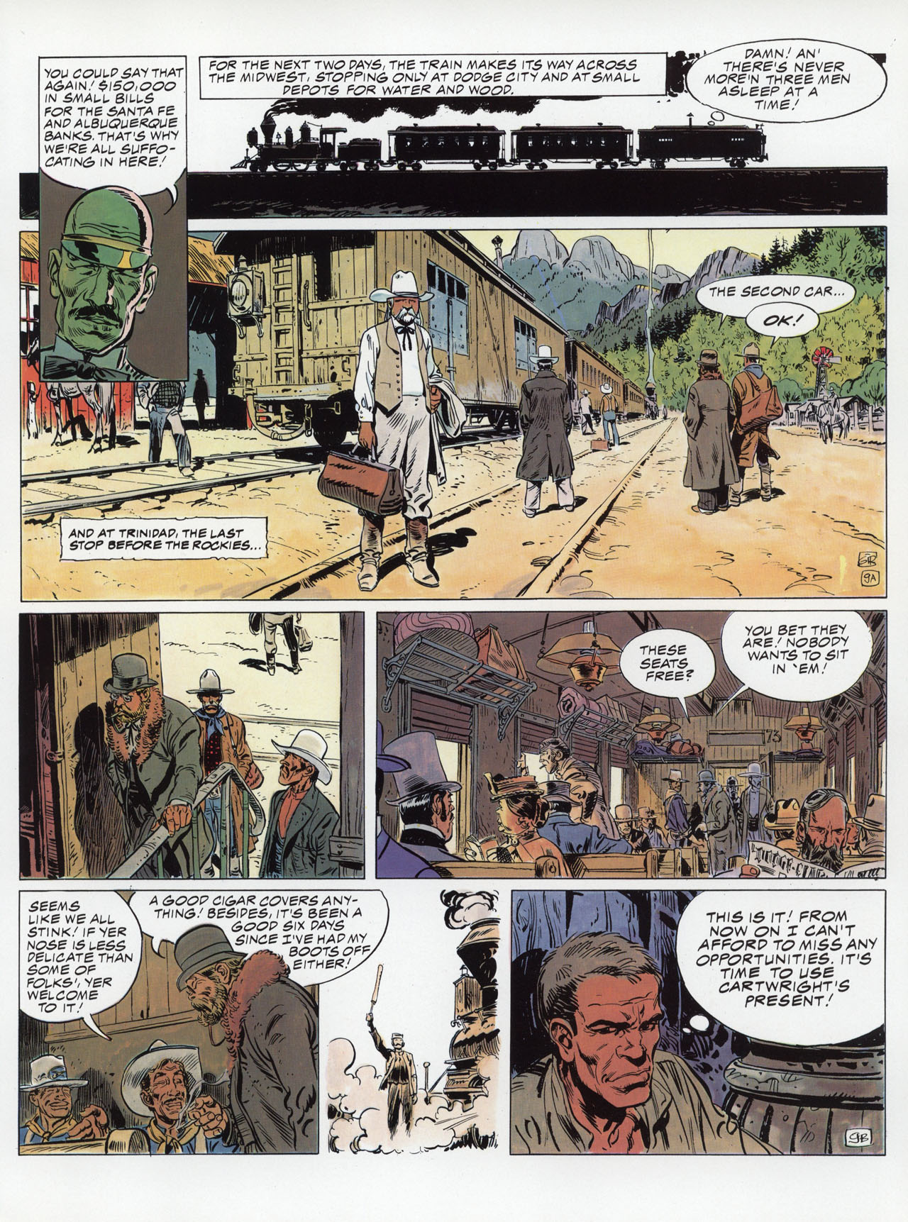 Read online Epic Graphic Novel: Blueberry comic -  Issue #2 - 79