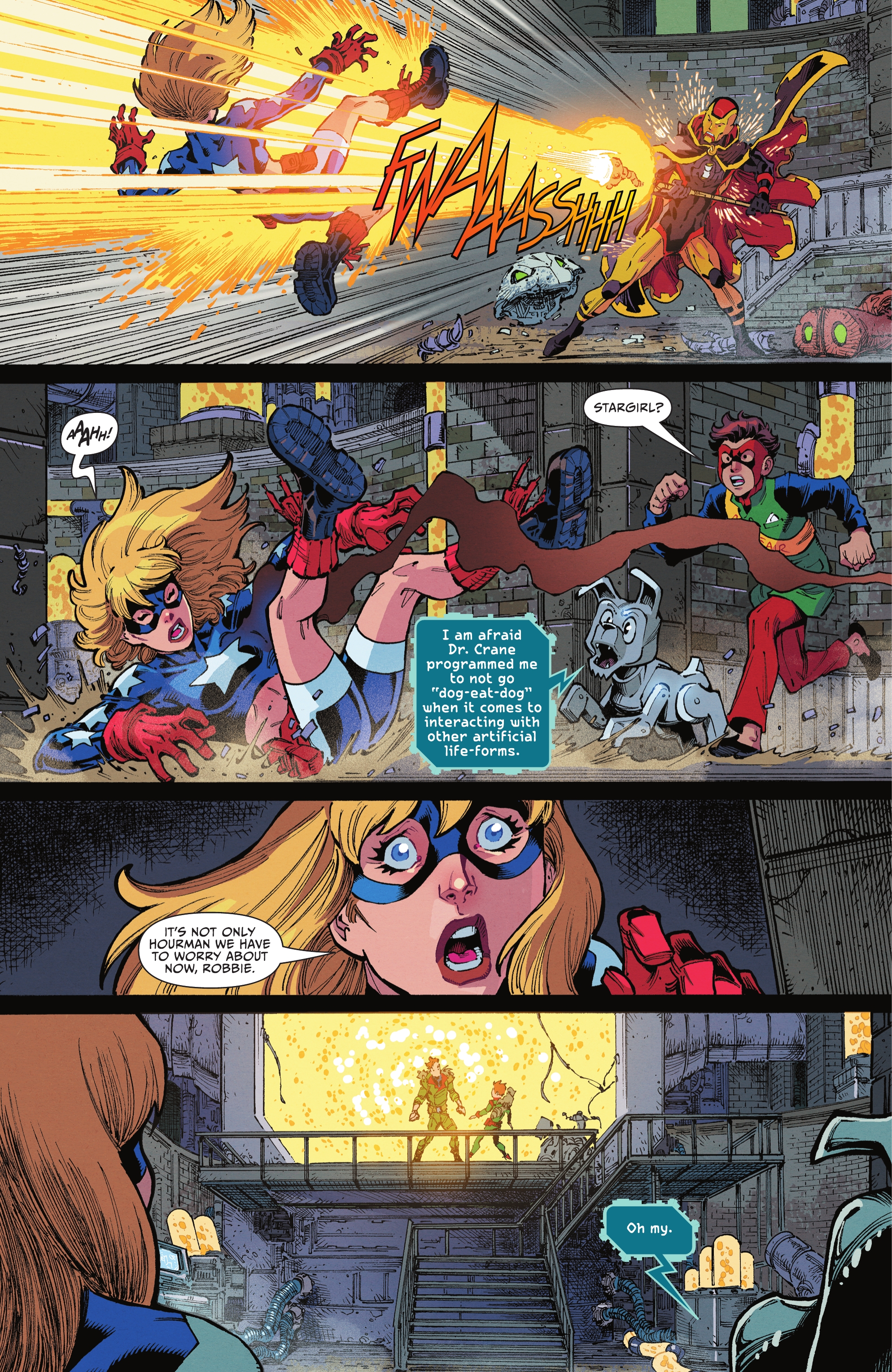 Read online Stargirl: The Lost Children comic -  Issue #6 - 17