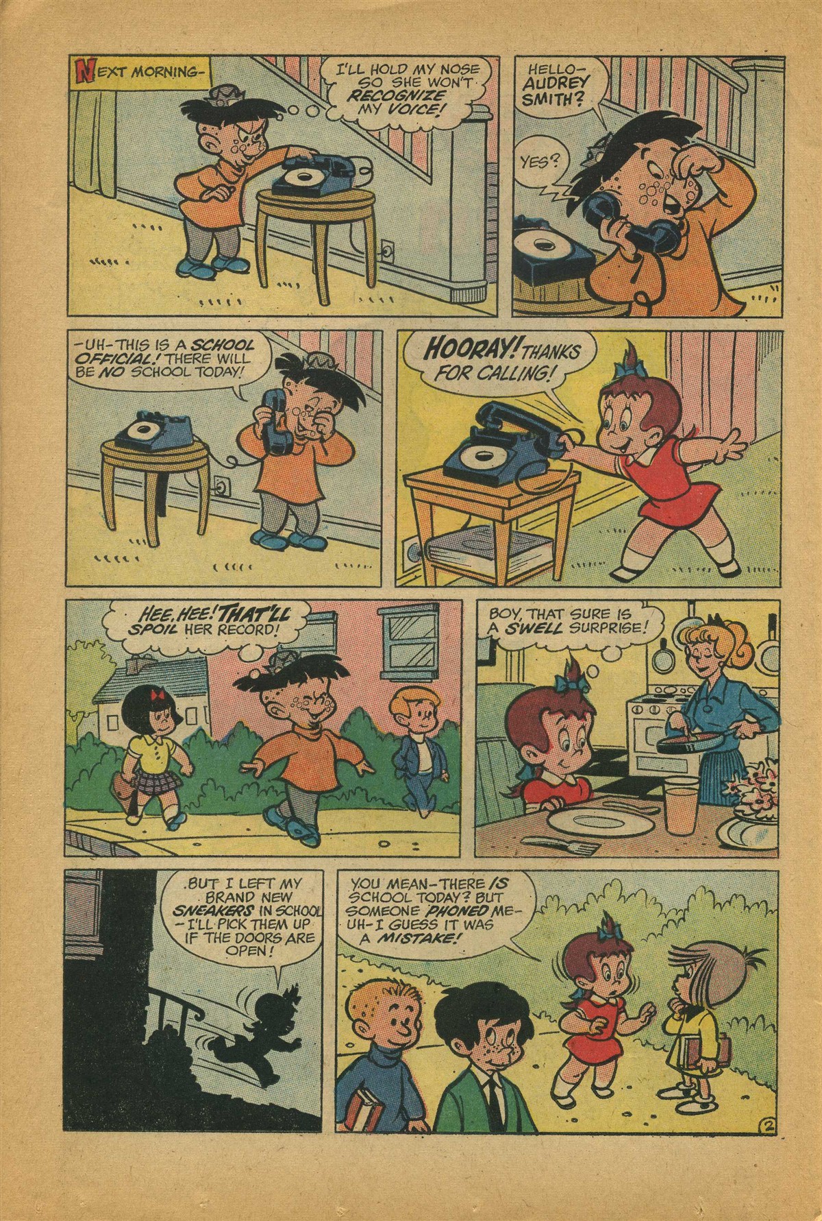 Read online Little Audrey And Melvin comic -  Issue #25 - 22