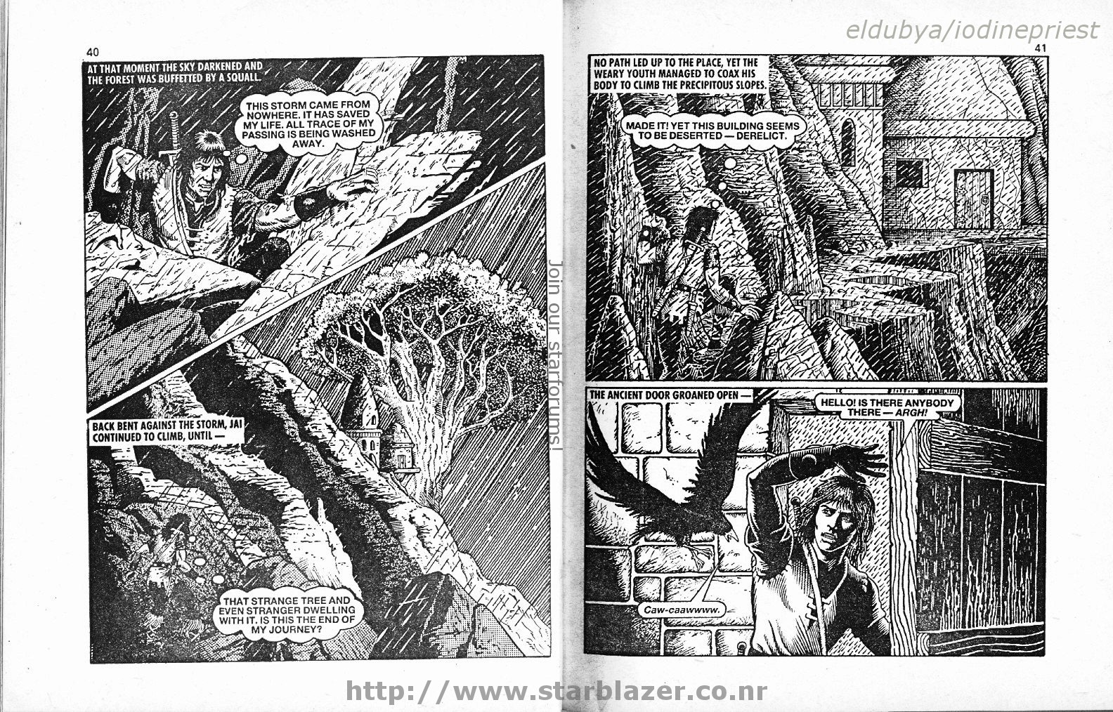 Read online Starblazer comic -  Issue #192 - 22