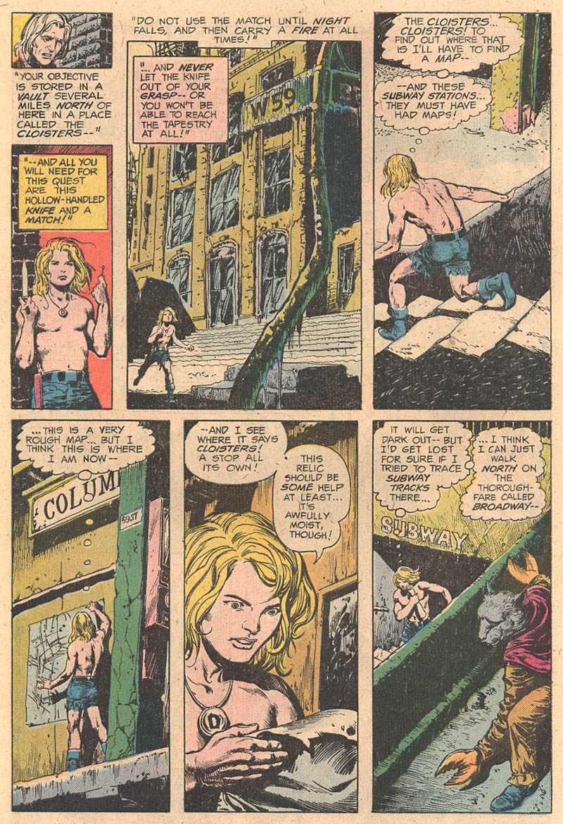 Read online Kamandi, The Last Boy On Earth comic -  Issue #49 - 8