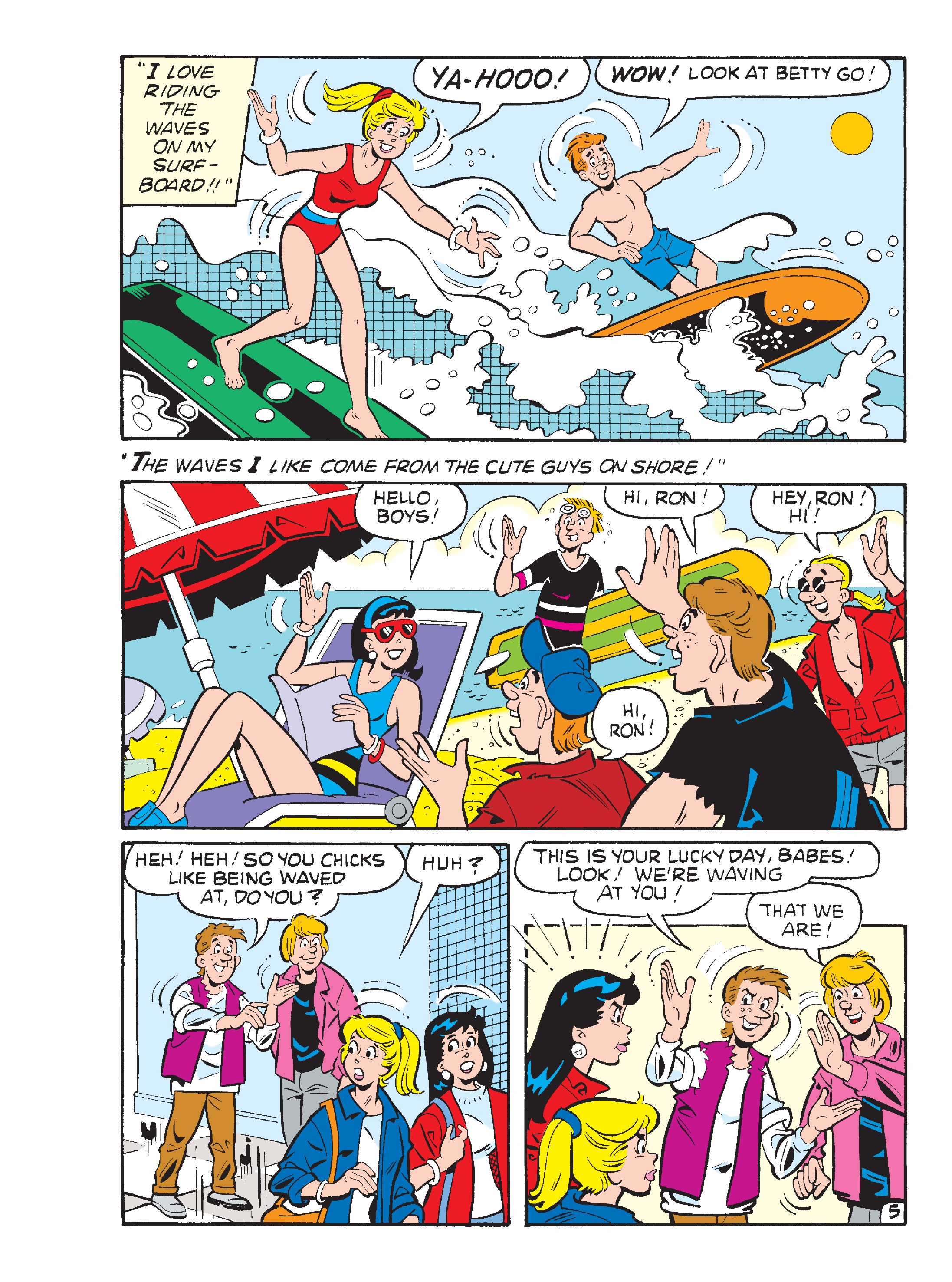 Read online Betty and Veronica Double Digest comic -  Issue #252 - 129