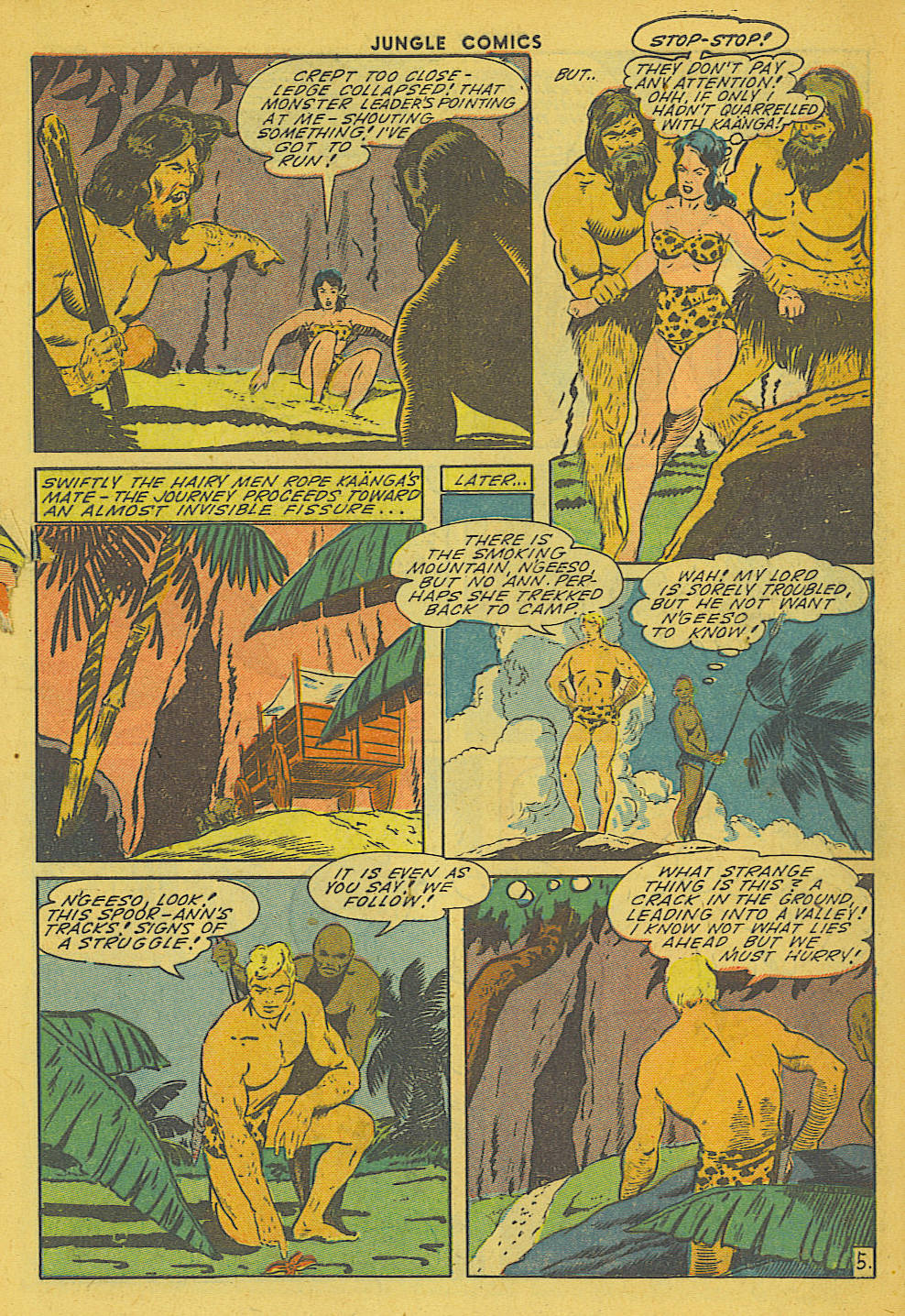 Read online Jungle Comics comic -  Issue #62 - 7