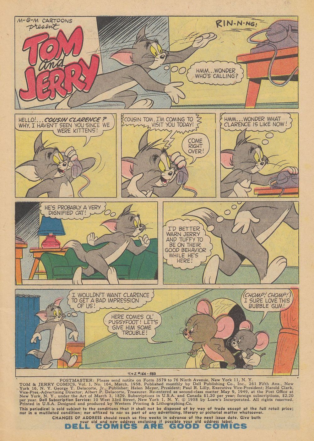 Read online Tom & Jerry Comics comic -  Issue #164 - 3