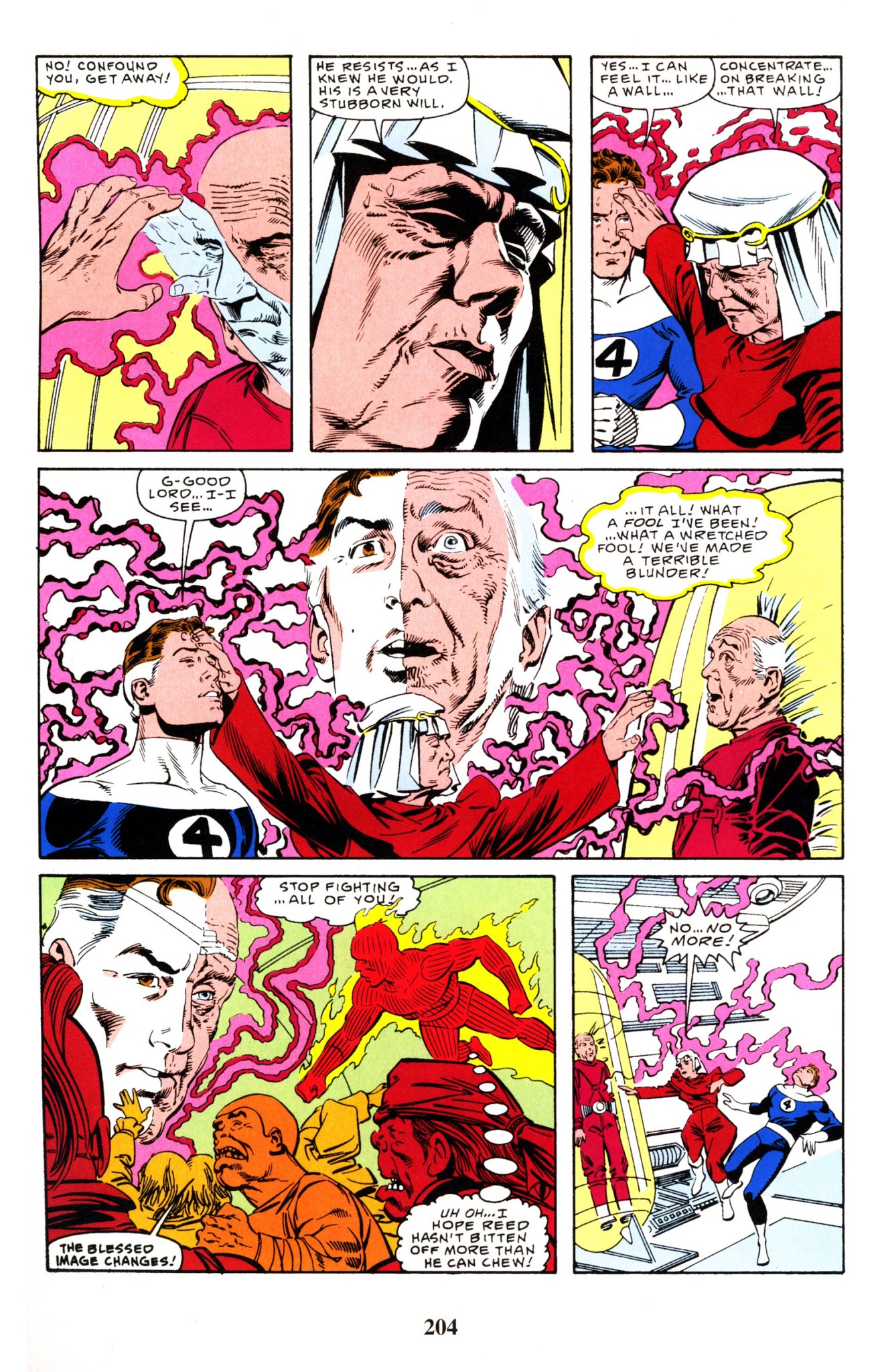 Read online Fantastic Four Visionaries: John Byrne comic -  Issue # TPB 8 - 204